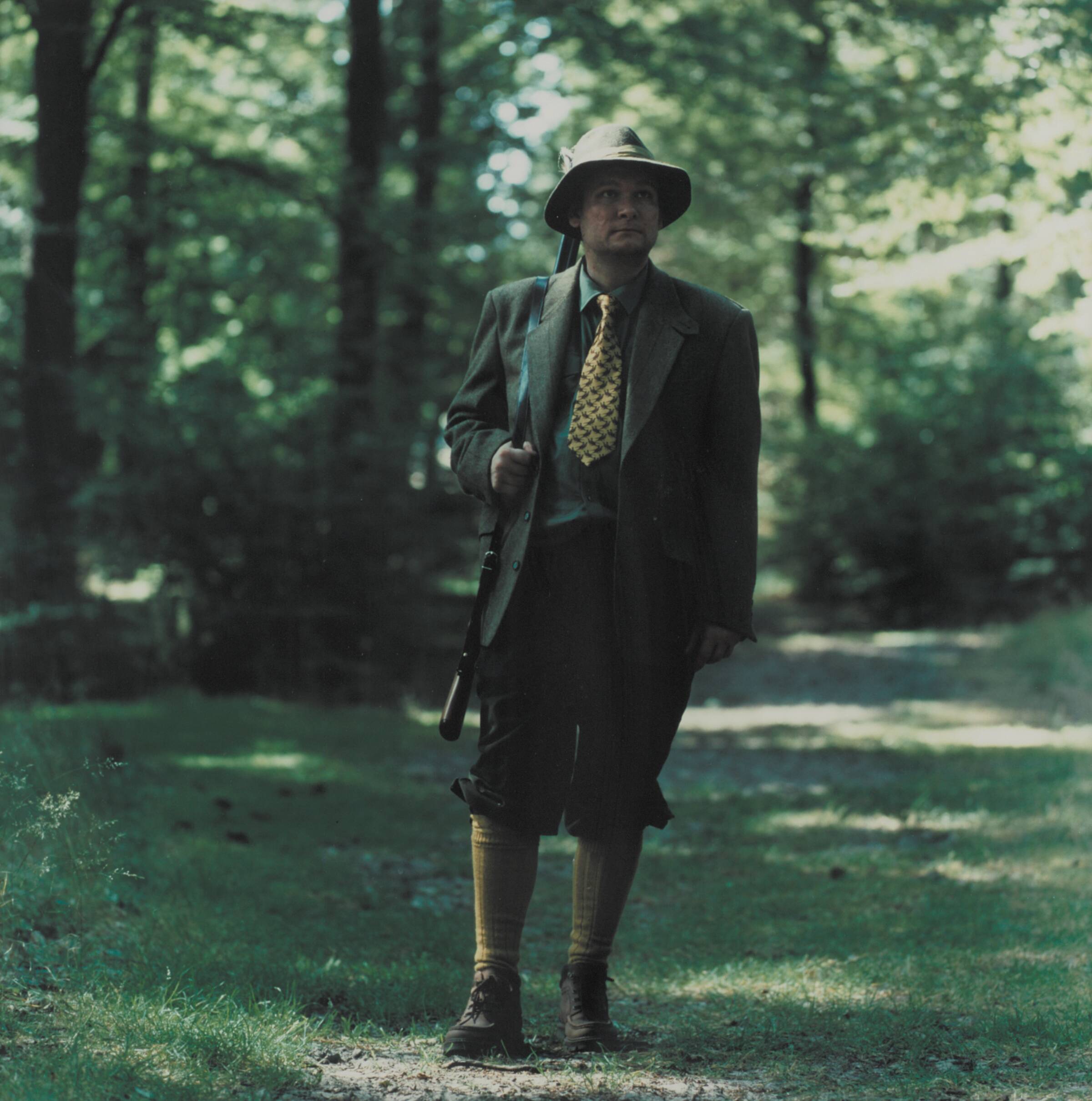 The Lake (The hunter stands and poses) 3, Peter Land, 1999