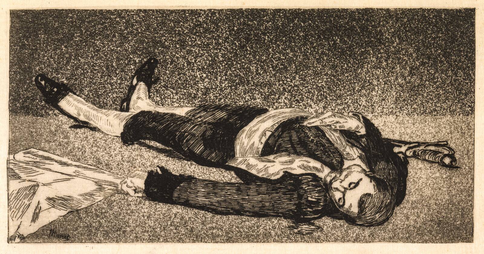 Le torero mort, Édouard Manet, 1867-1868
