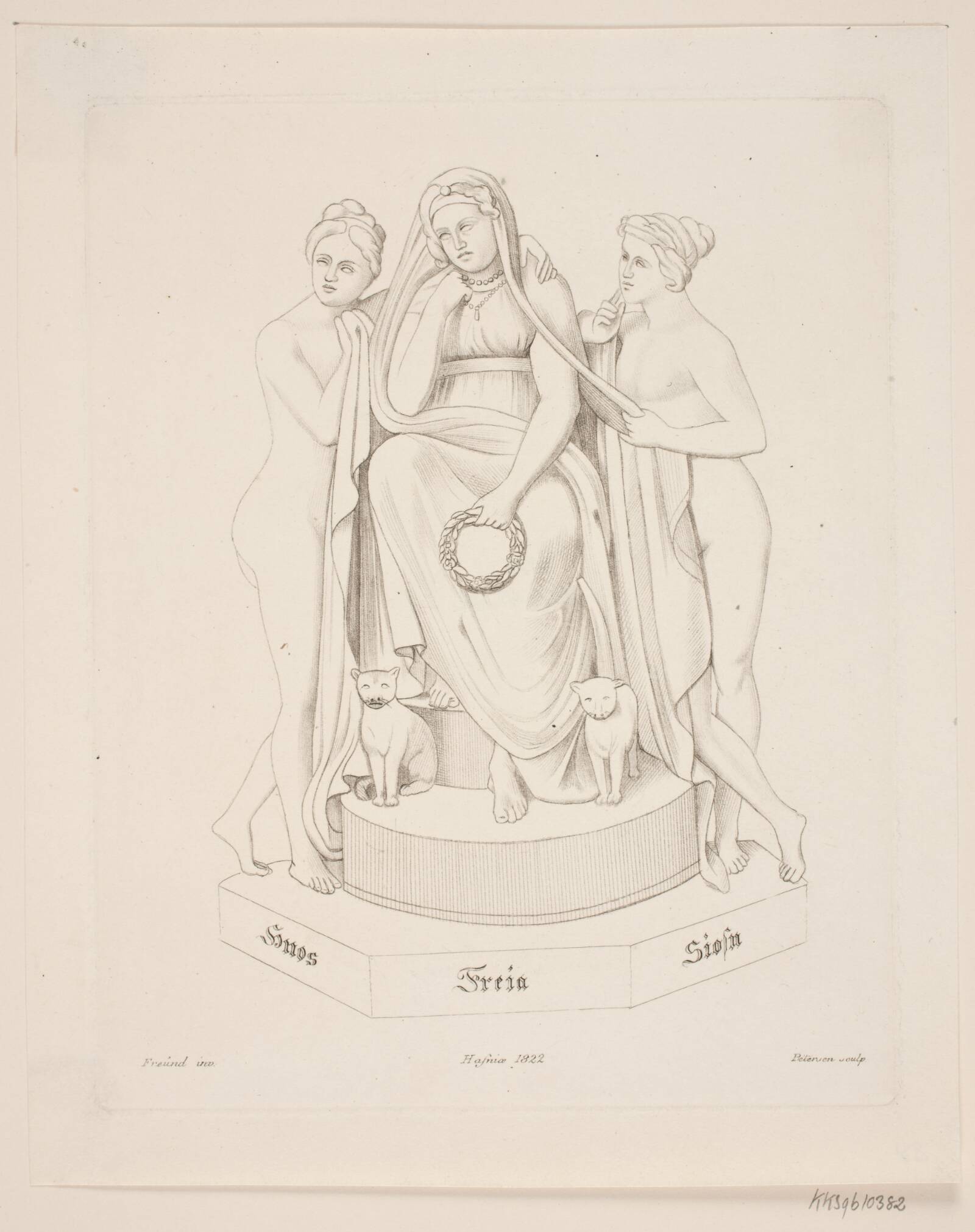 Freia, Søren Henrik Petersen, 1822
