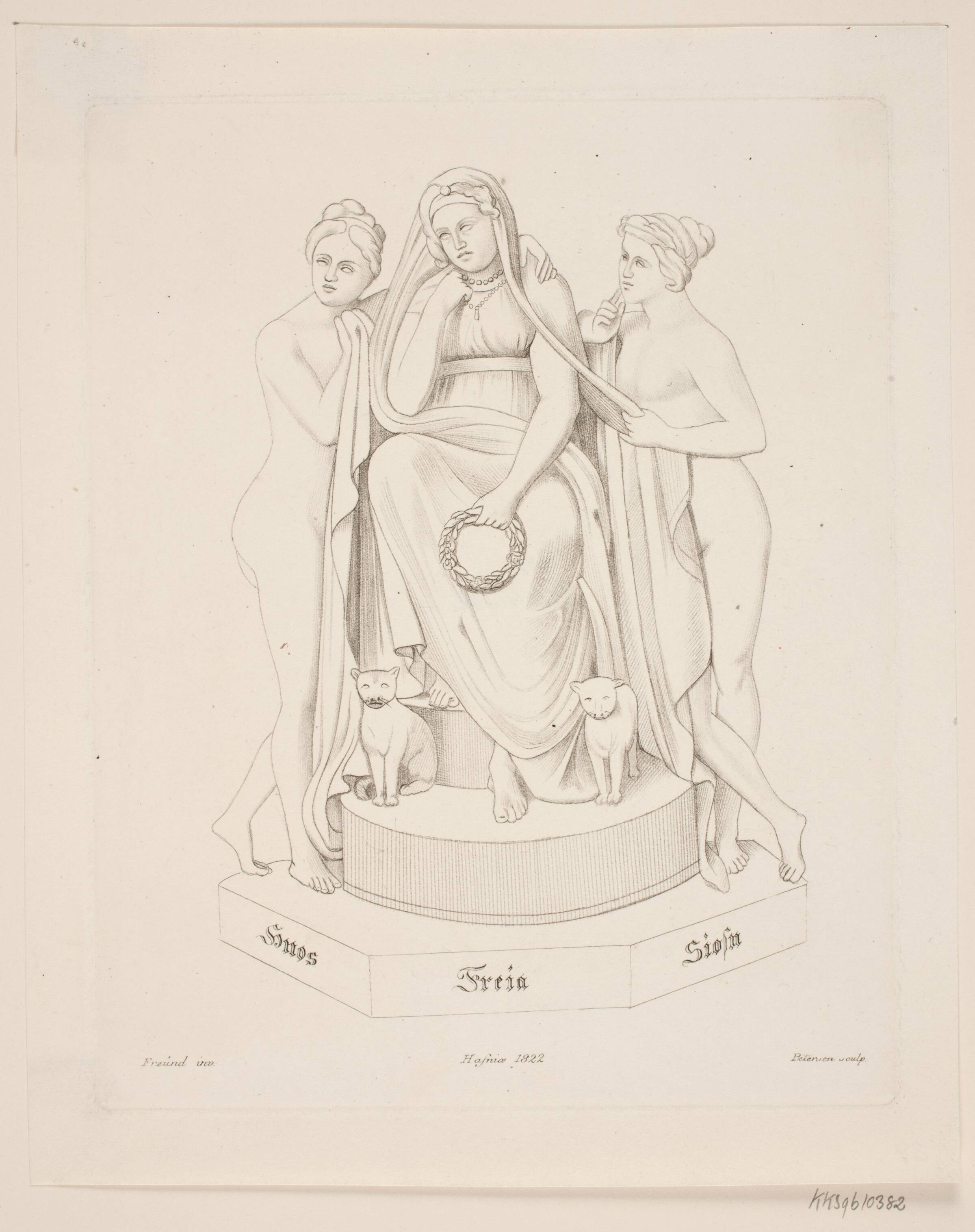 Freia, Søren Henrik Petersen, 1822