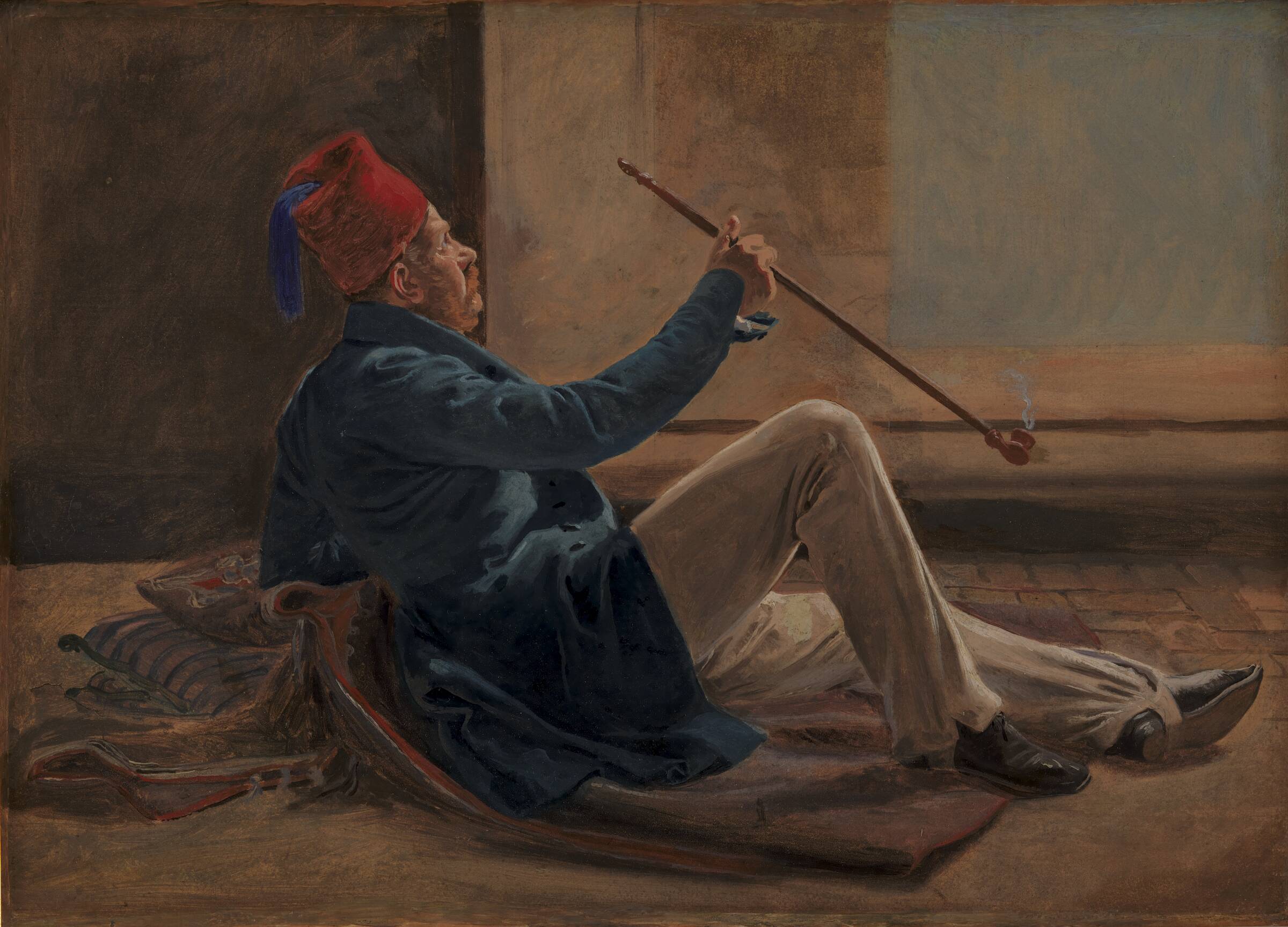 Arkitekten Gottlieb Bindesbøll, Constantin Hansen, 1837