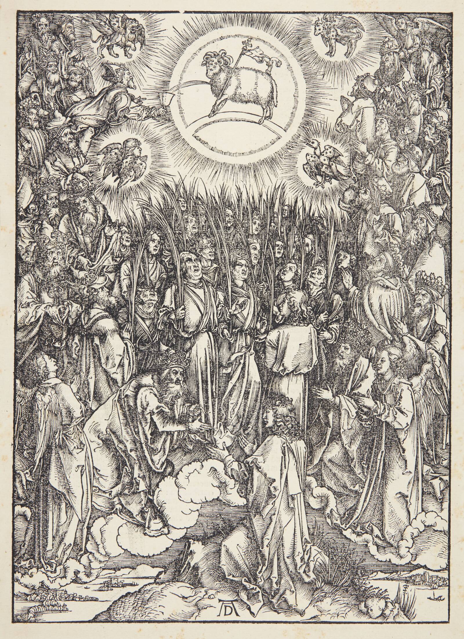 Tilbedelsen af lammet, Albrecht Dürer, 1494-1497