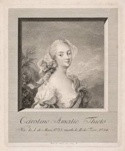 Skuespillerinden Caroline Amalie Thielo