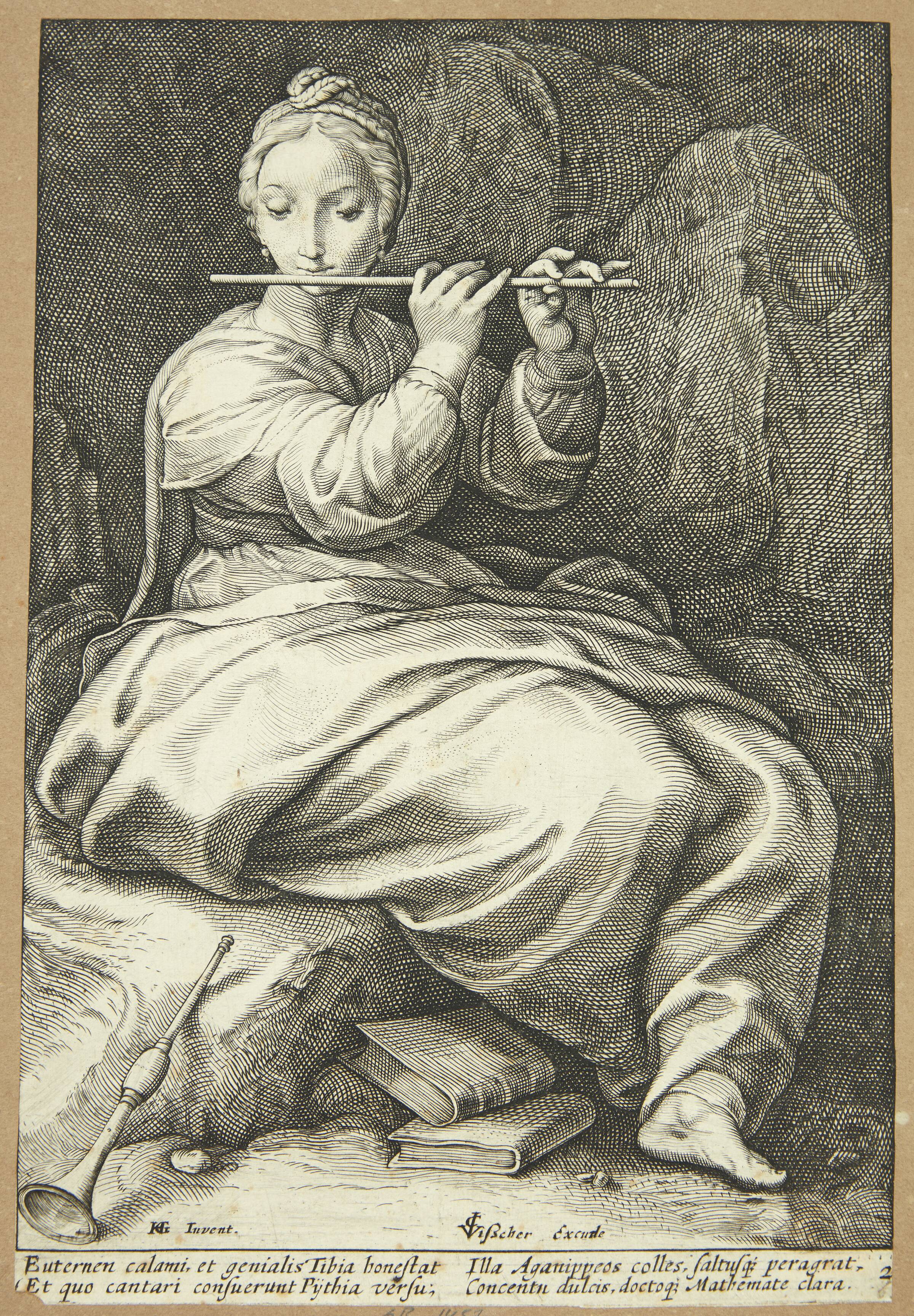 Euterpe, Неизвестный художник, 1592-1652