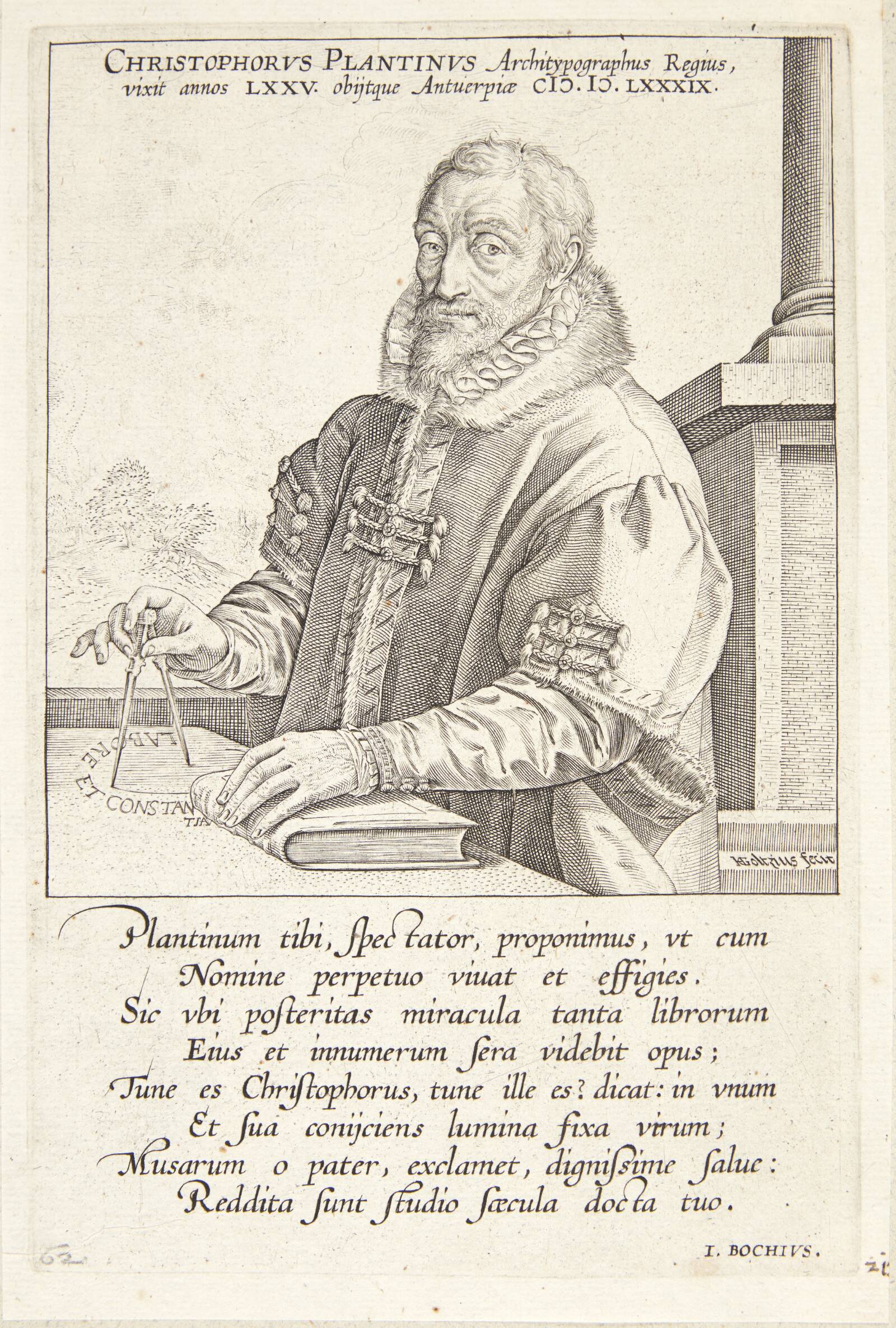 Christophe Plantin, Hendrick Goltzius, 1490-1589
