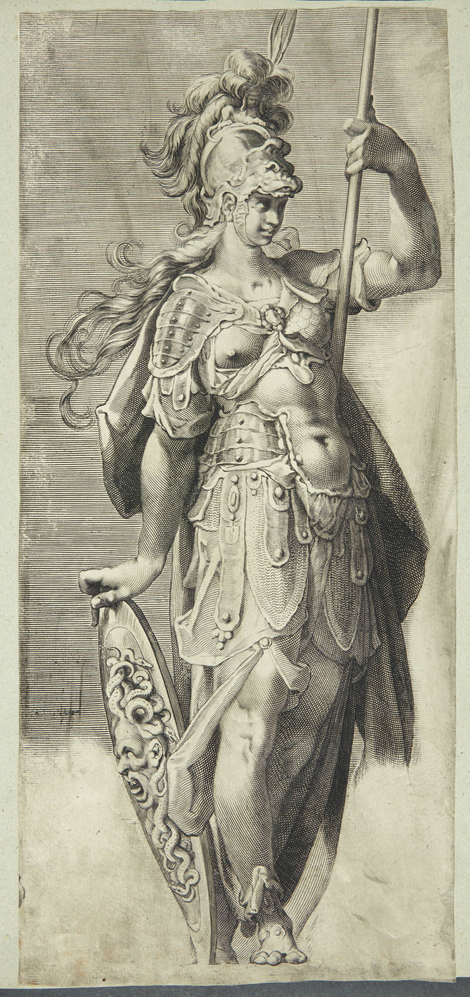 Minerva, Jan Harmensz. Muller, 1598-1601