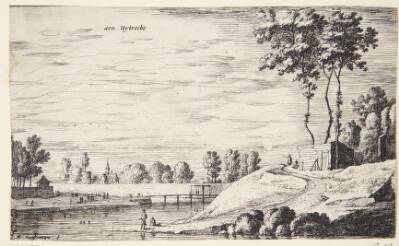 Flodlandskab ved Utrecht