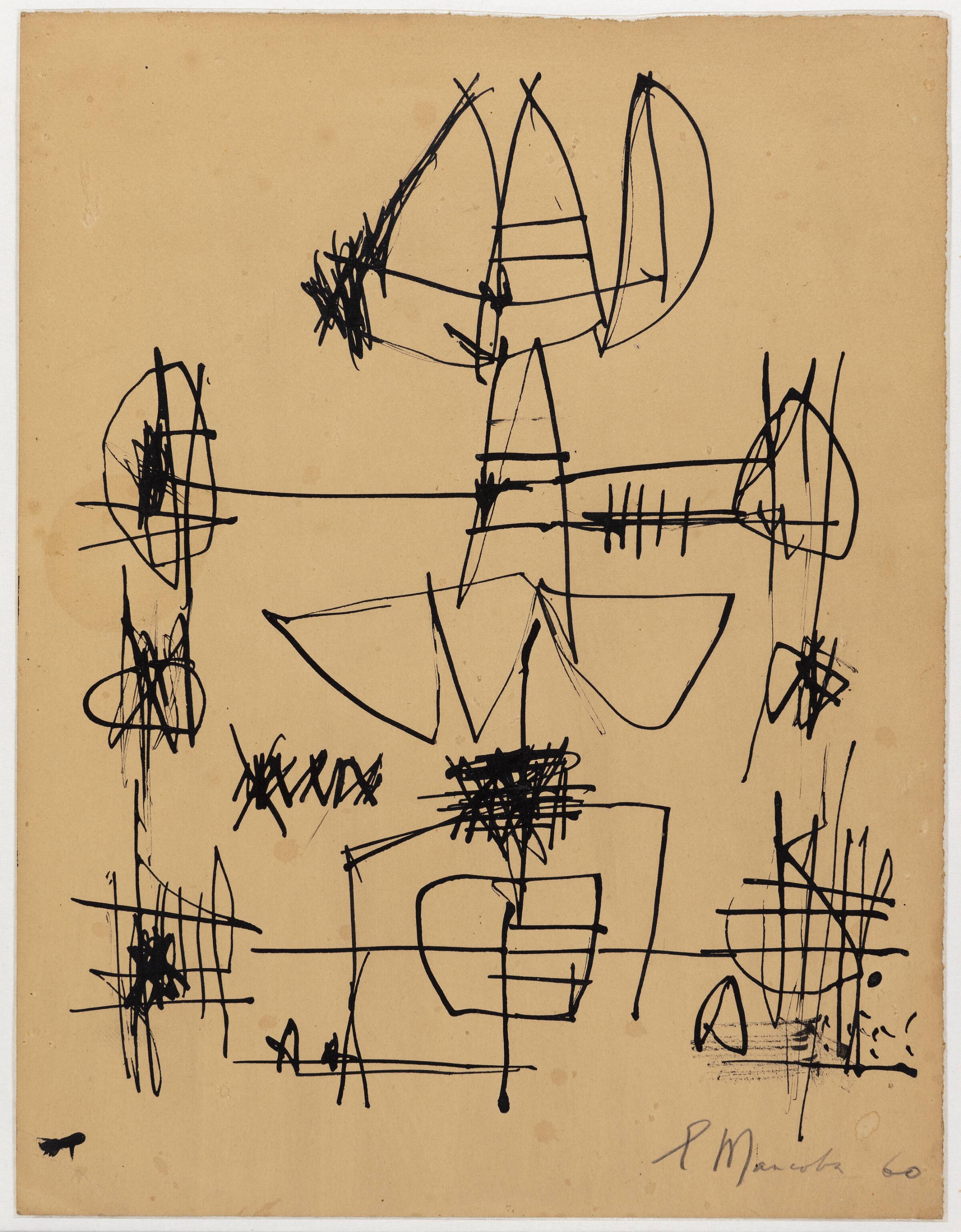 Stående figur, Ernest Mancoba, 1960