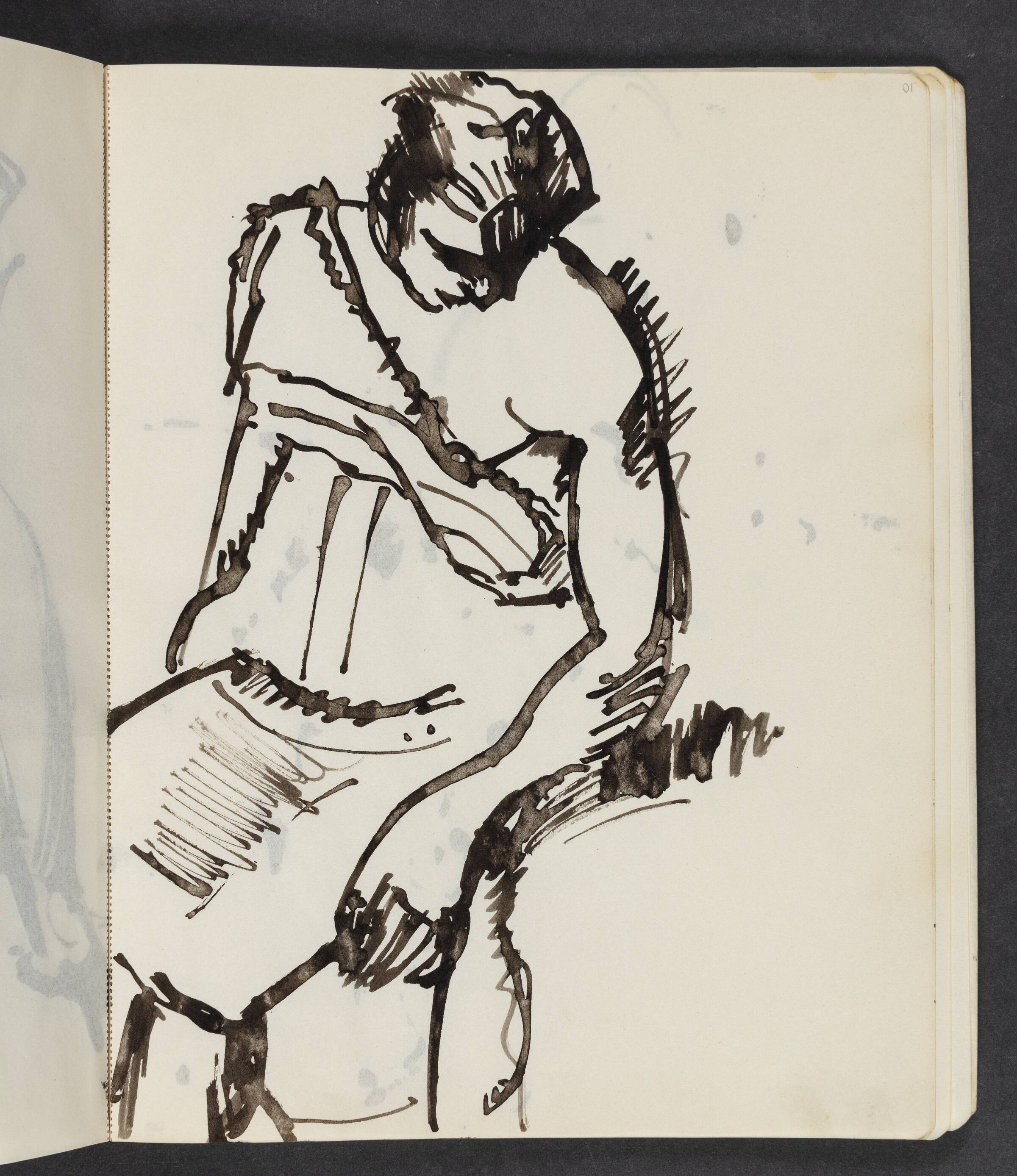 Modelstudie, Astrid Holm, 1876-1937