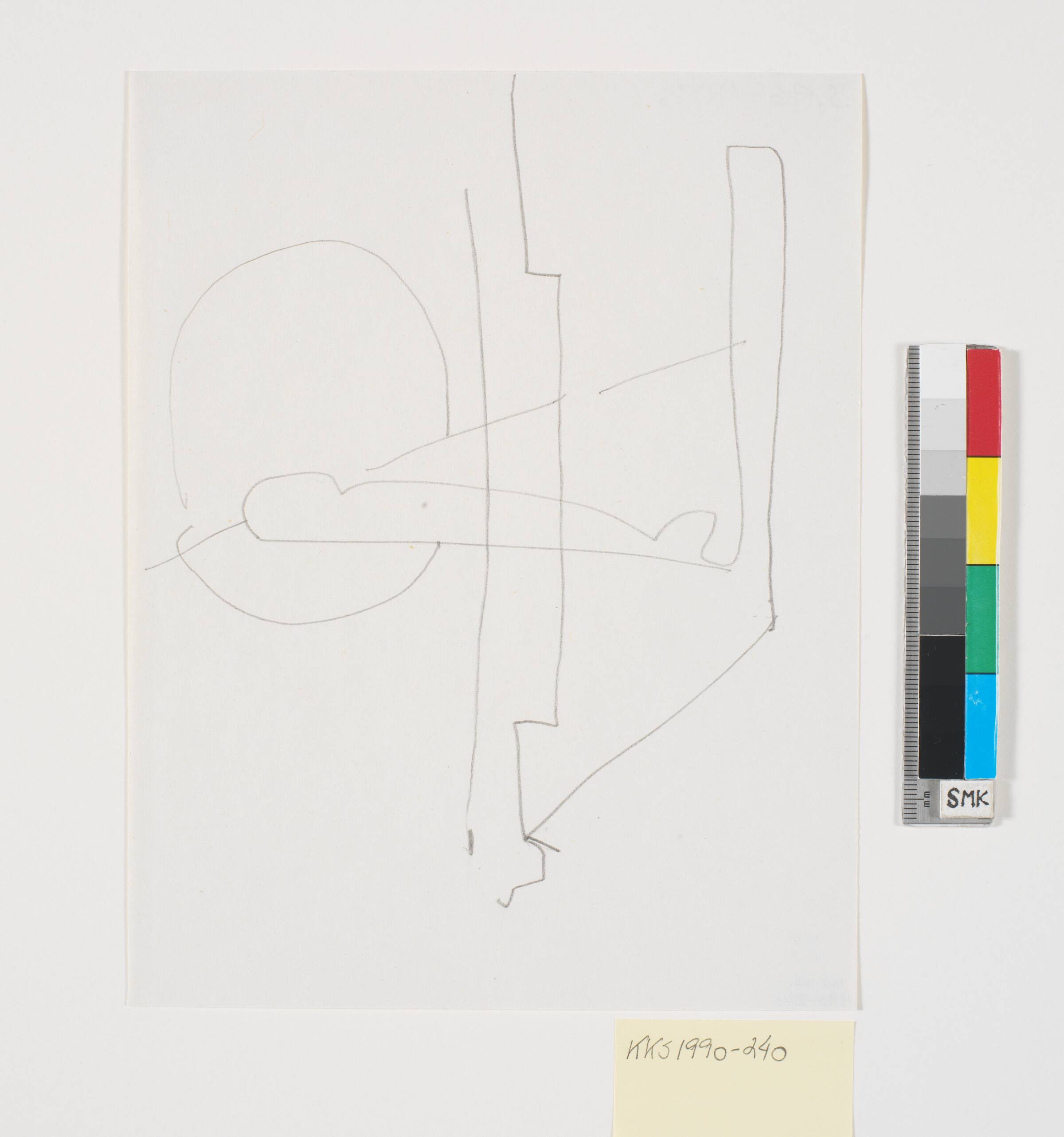 Scenografisk optegnelse, Lone Høyer Hansen, 1986-1989