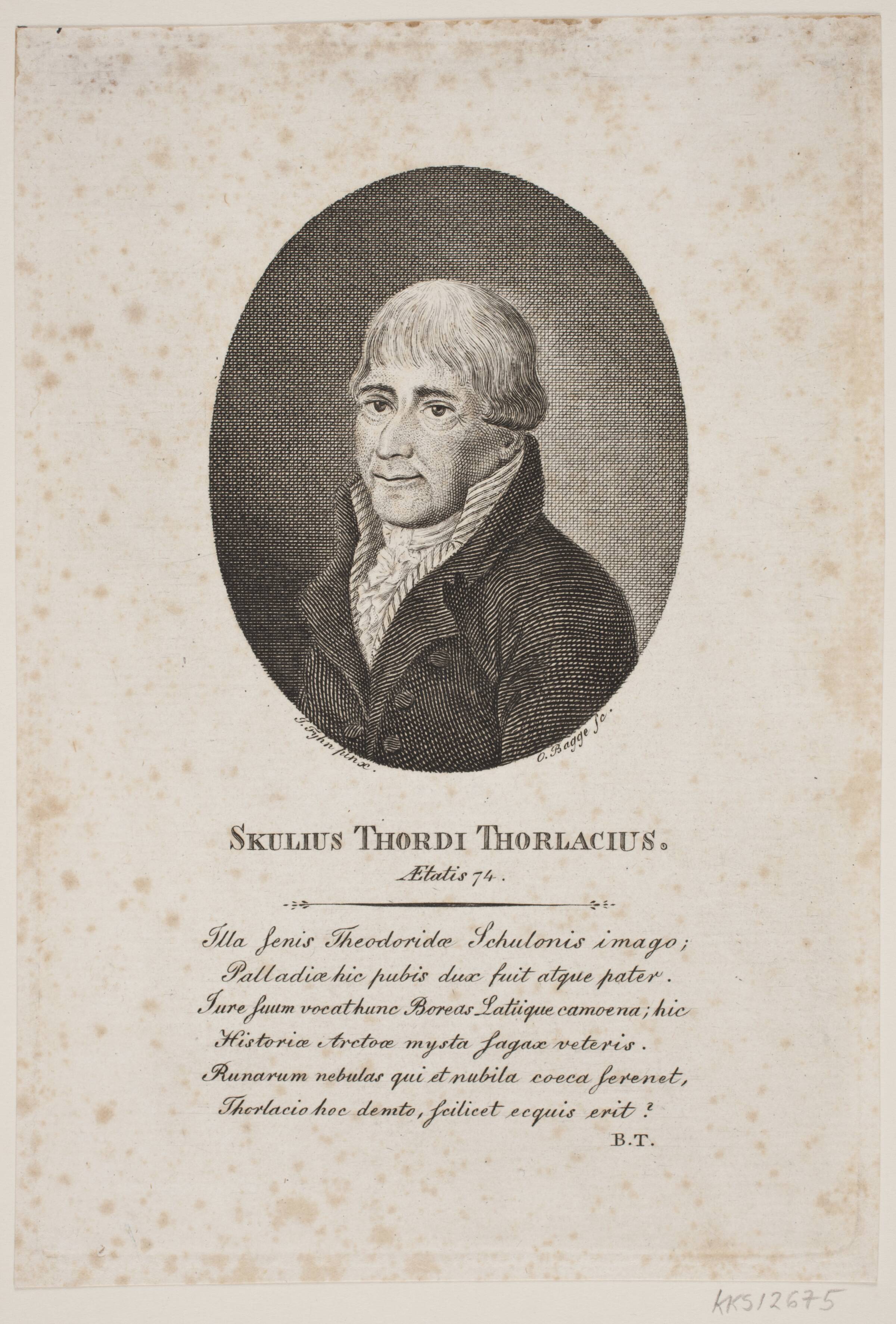 Frederik VI i ordensdragt, Johannes Senn, 1780-1860