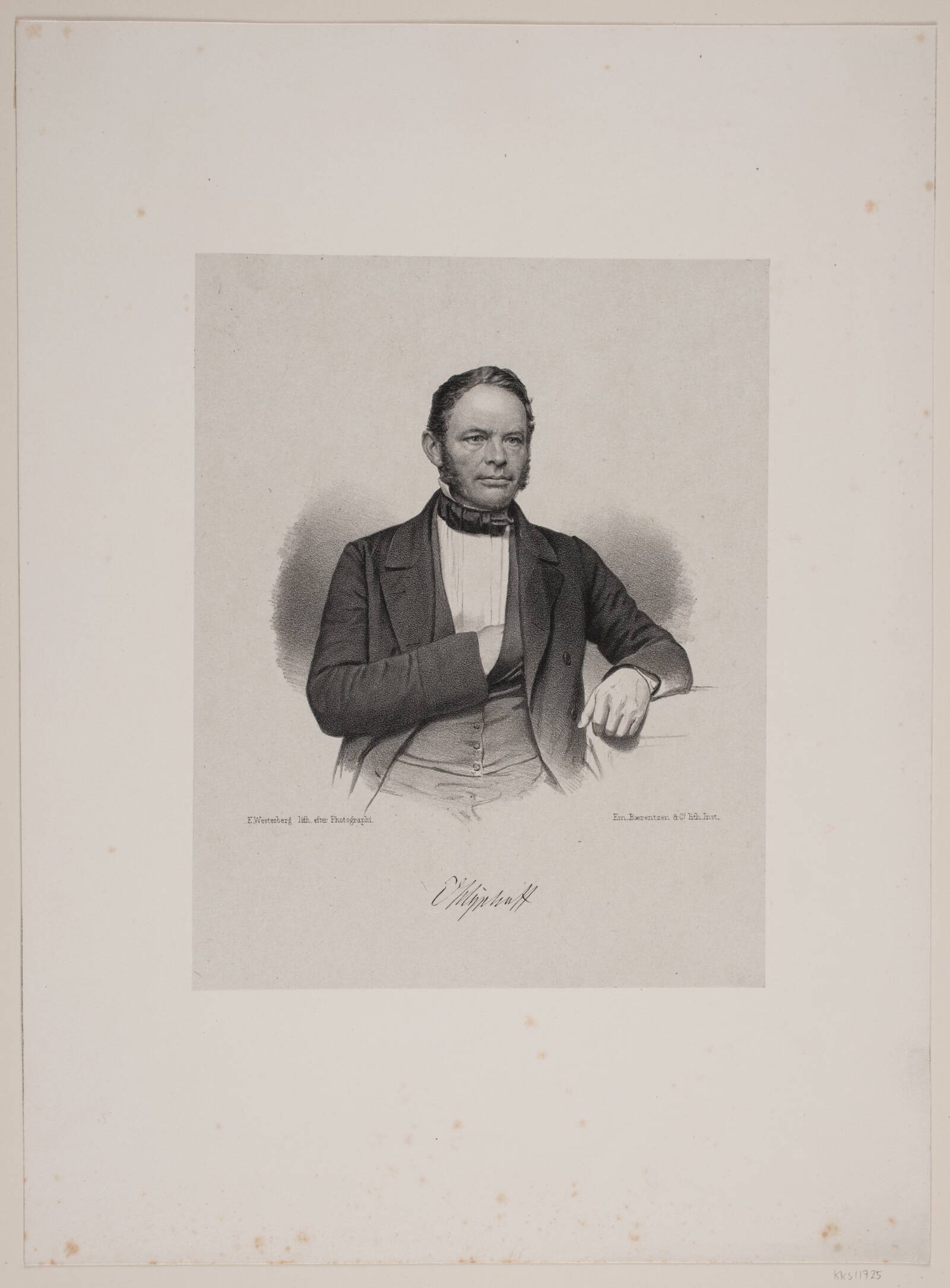 E. A. T. Hyphoff, Edvard Westerberg, 1860