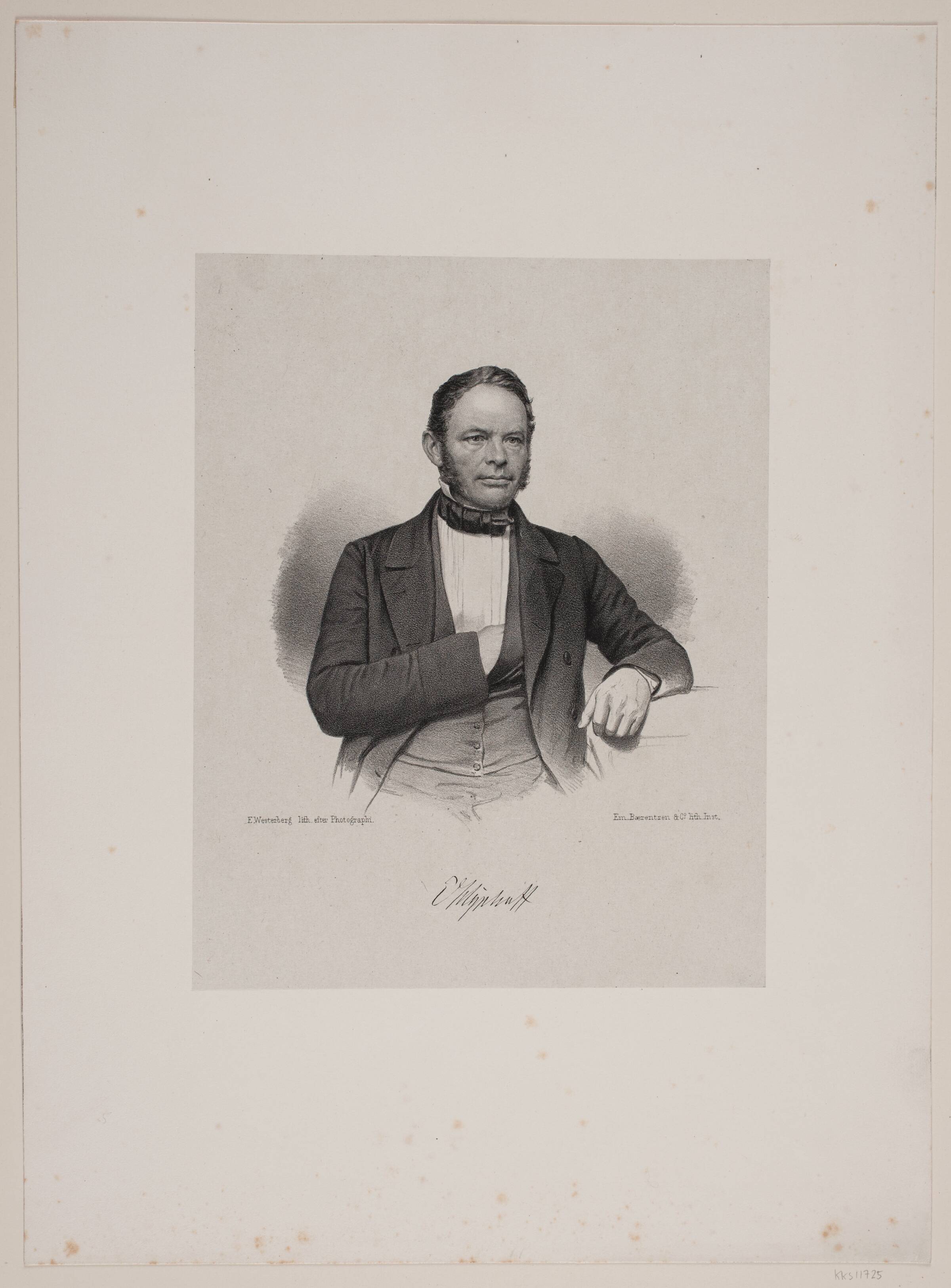 E. A. T. Hyphoff, Edvard Westerberg, 1860