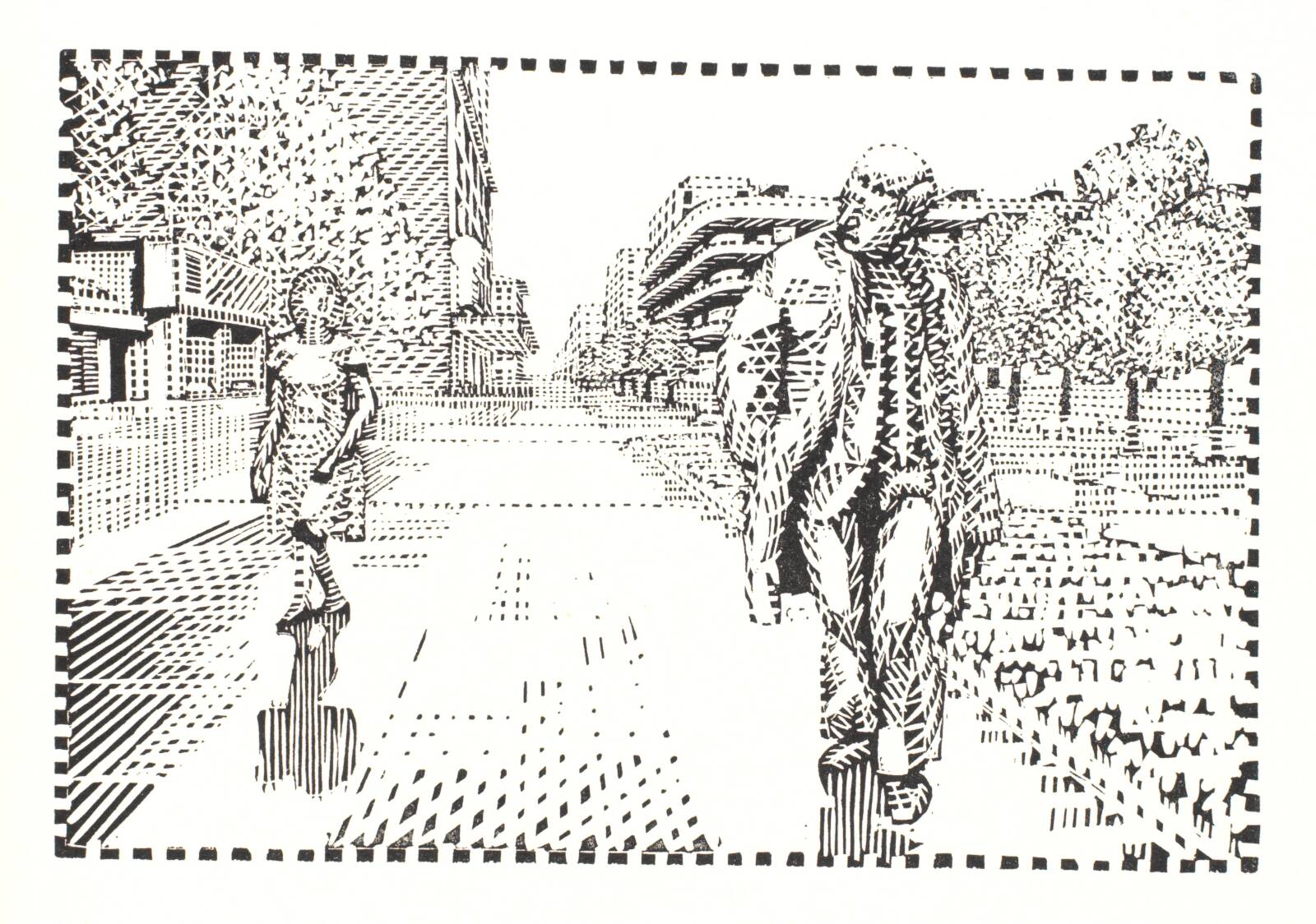 Skridtene, Palle Nielsen, 1970