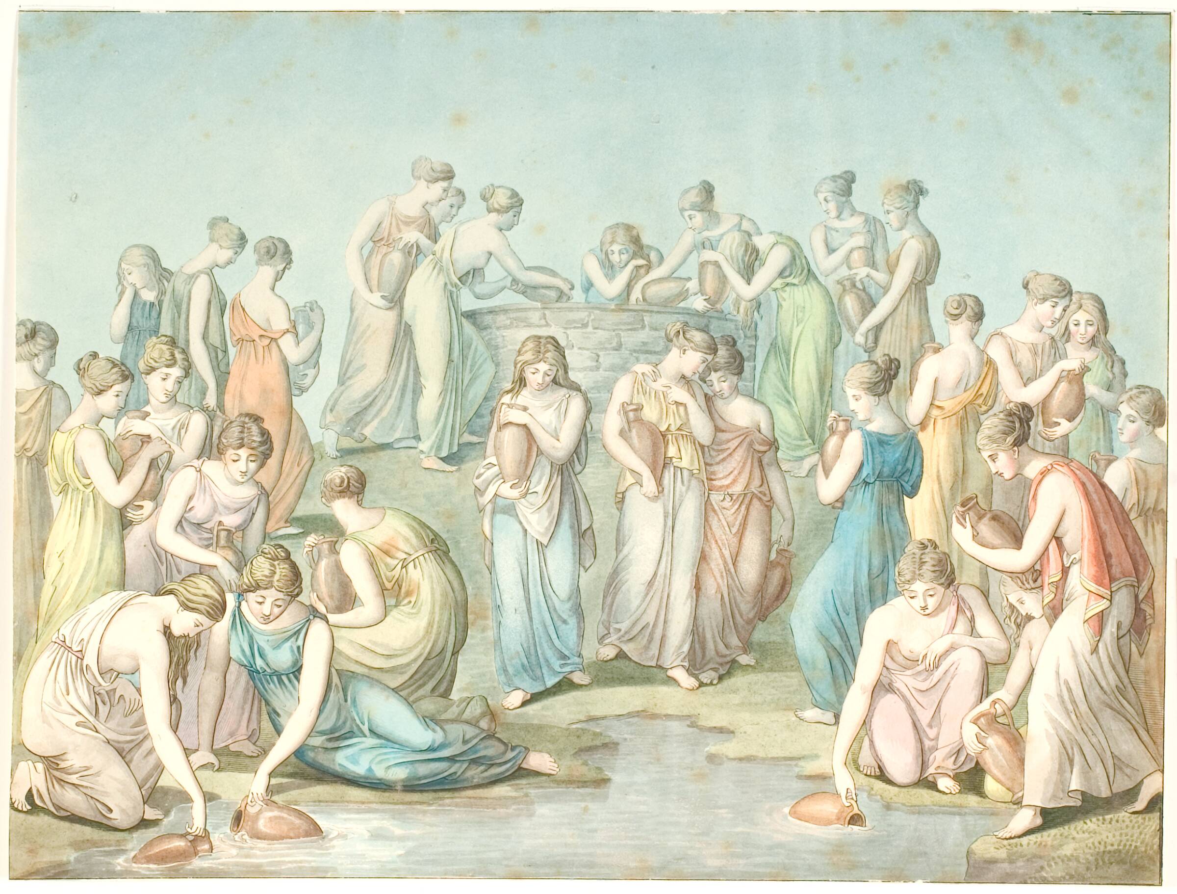 Danaidernes straf, C.G. Kratzenstein Stub, 1783-1816