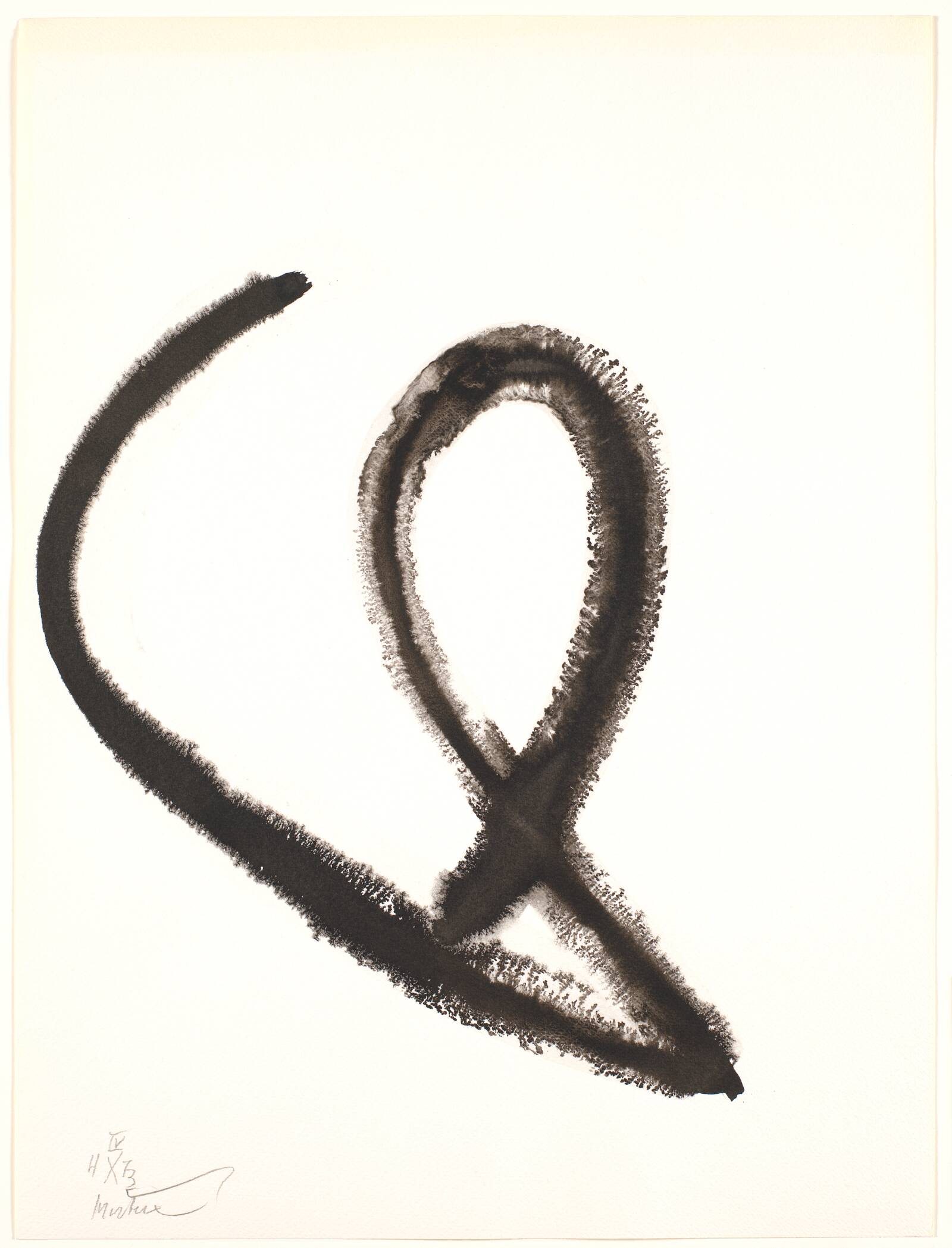 Penseltegn, Richard Mortensen, 1973