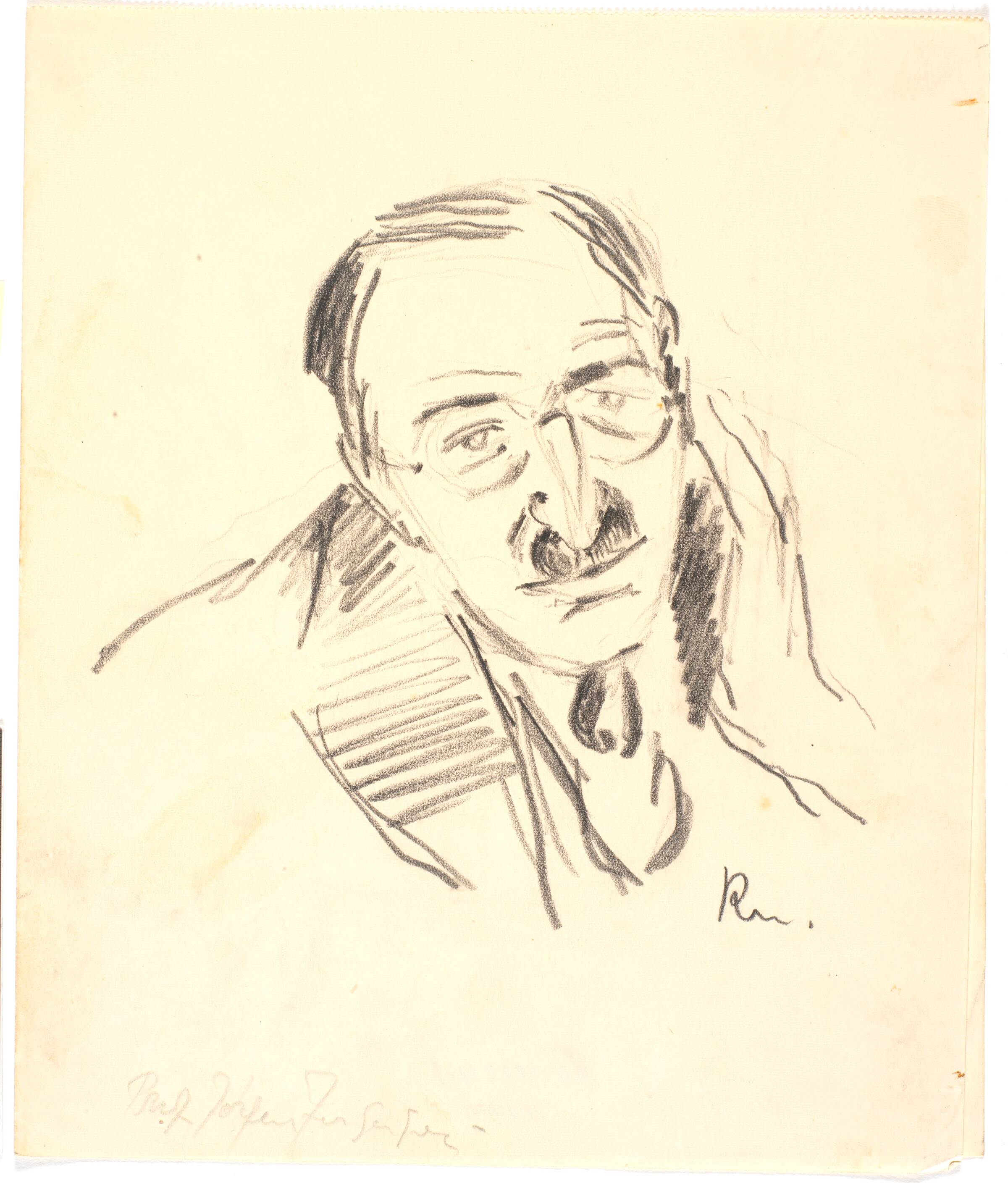 Portræt af professor Jørgen Jørgensen, Richard Mortensen, 1930-1933