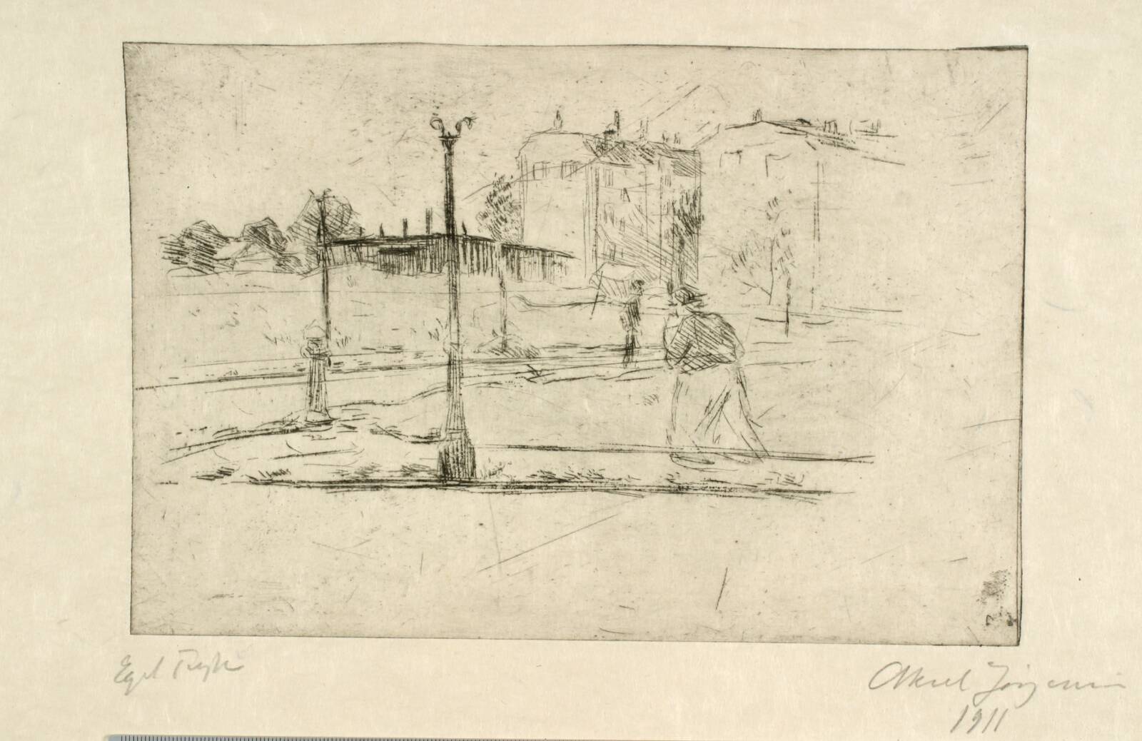 Forstad, Aksel Jørgensen, 1911