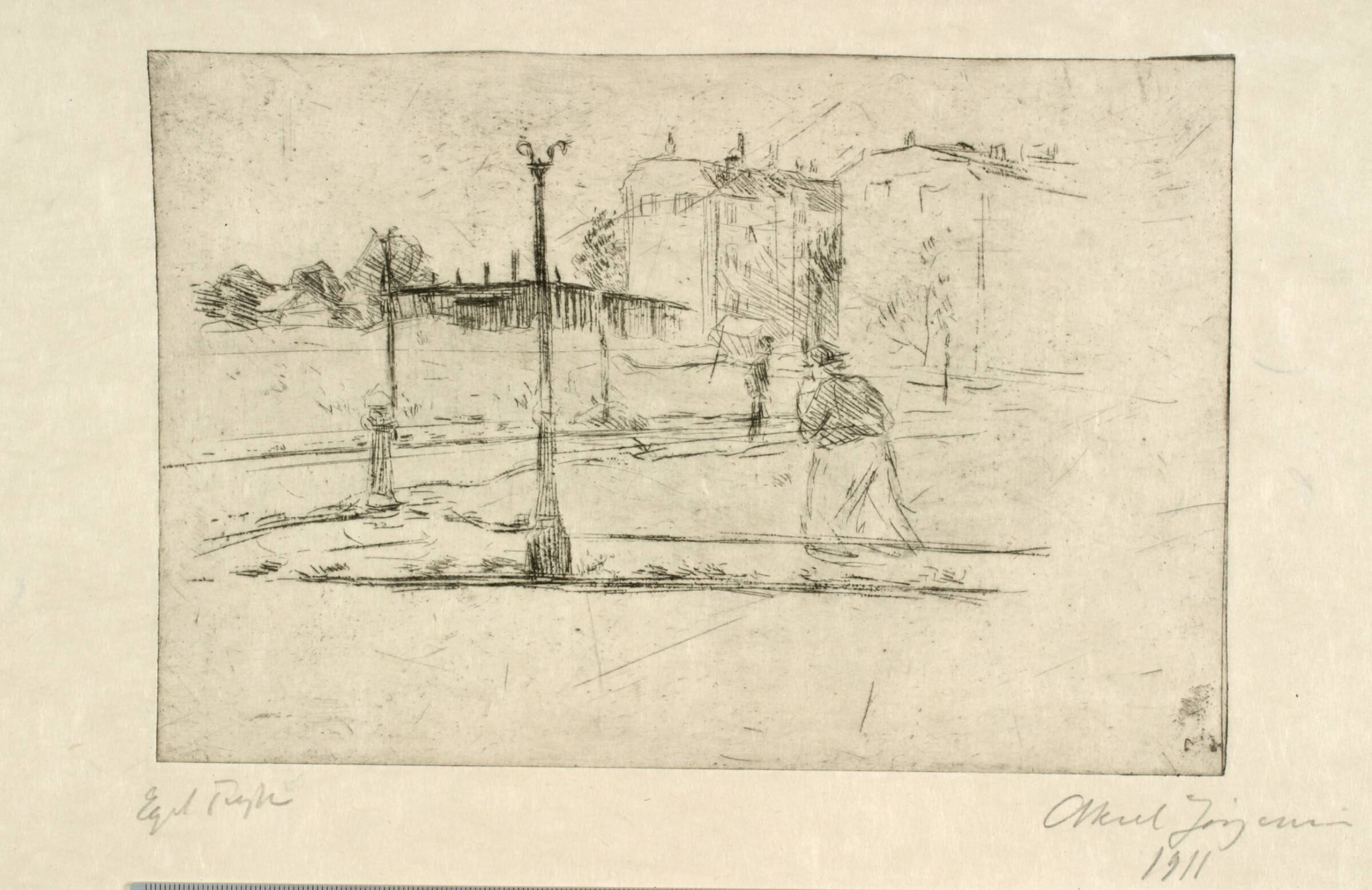Forstad, Aksel Jørgensen, 1911