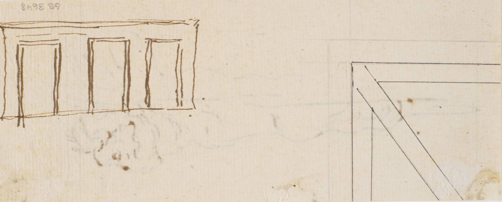 Rids af arkitekturstudier, Nicolai Abildgaard, 1743-1809