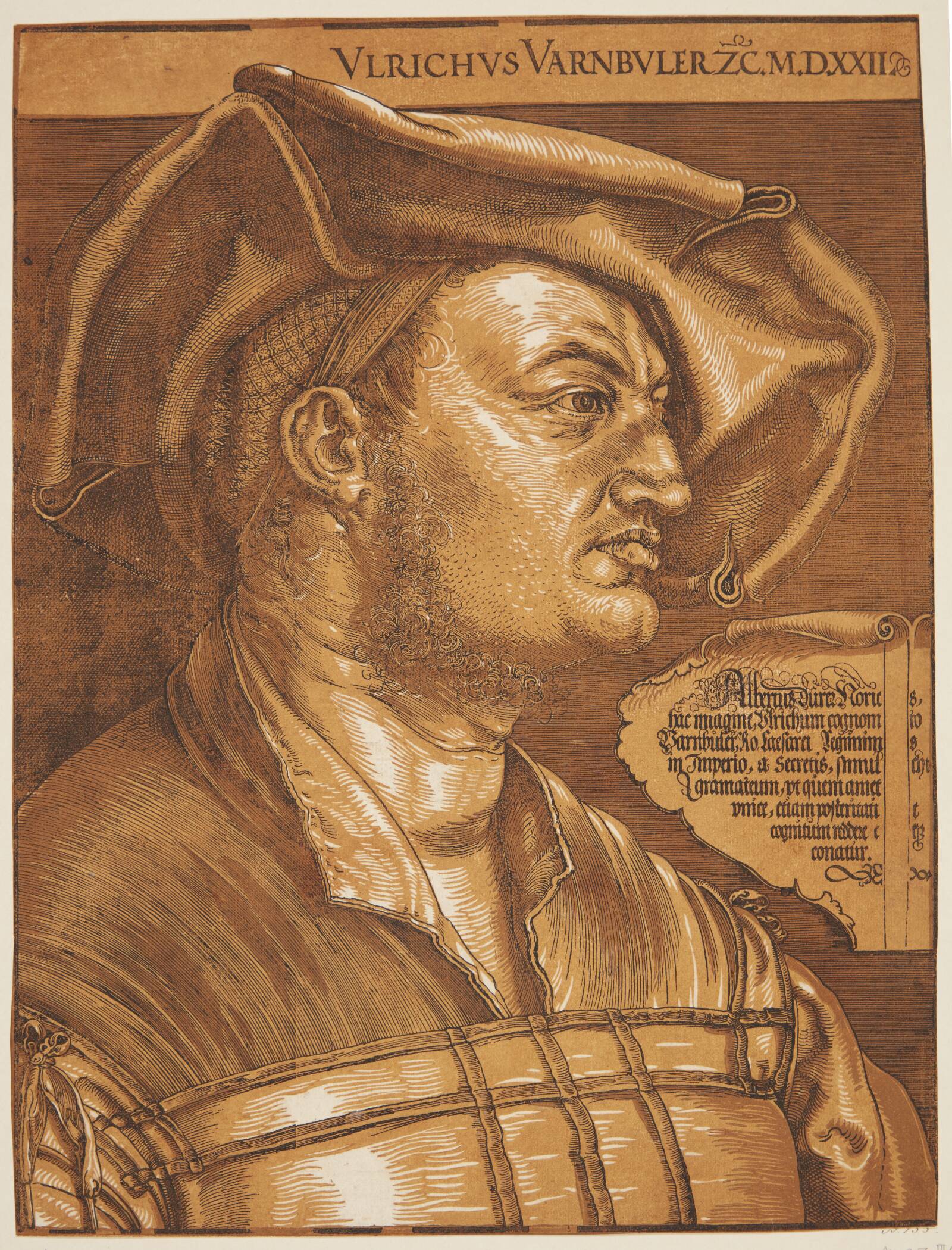Ulrich Varnbüler, Albrecht Dürer, 1522