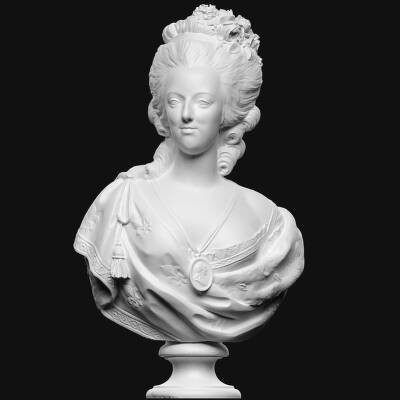 Portræt af Marie Antoinette (1755-93)