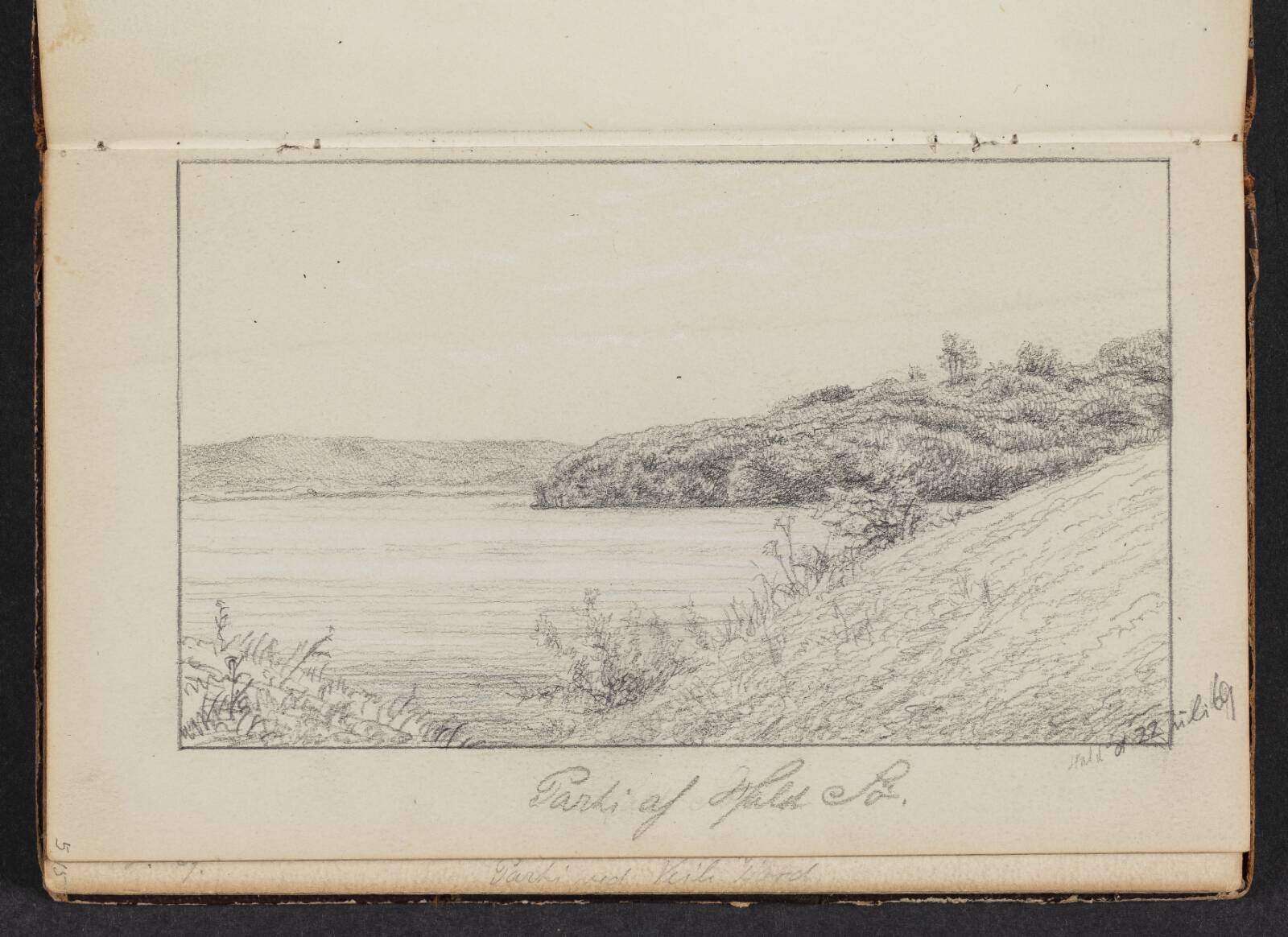 "Parti af Hald Sø", Holger Grønvold, 1869-1874