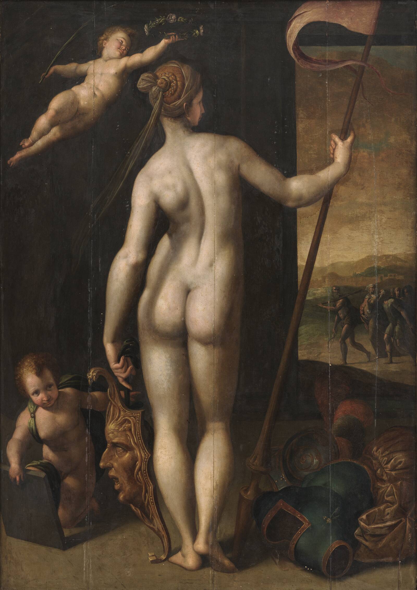 Minerva som Bellone, Ubekendt, 1586-1600