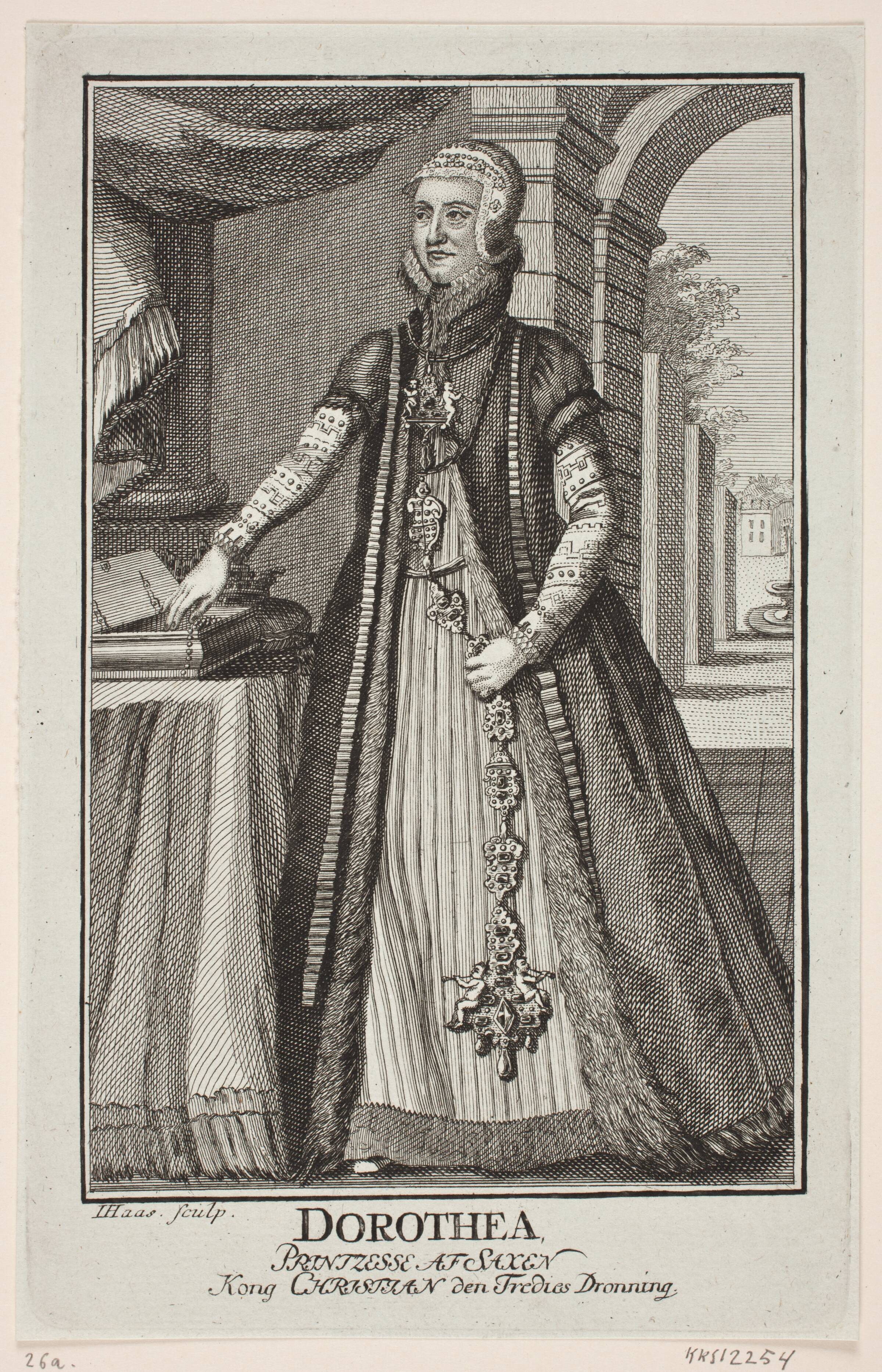 Dorothea af Sachsen-Lauenburg, Jonas Haas, 1750-1759