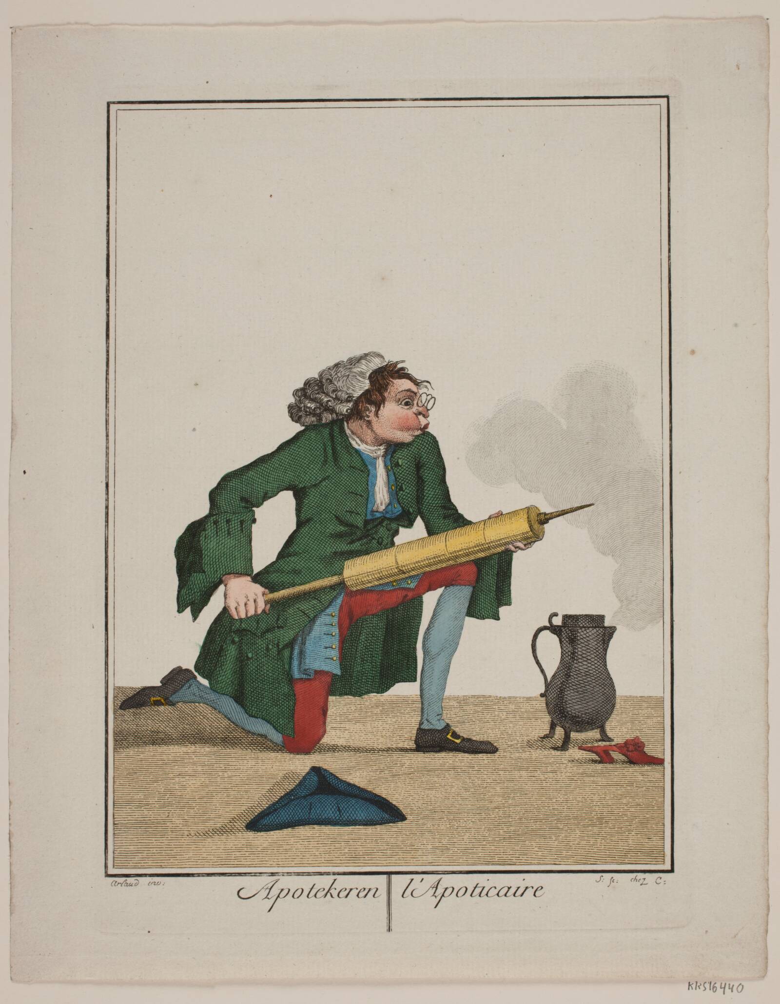 "Apotekeren", Georg Christian Schule, 1778-1780