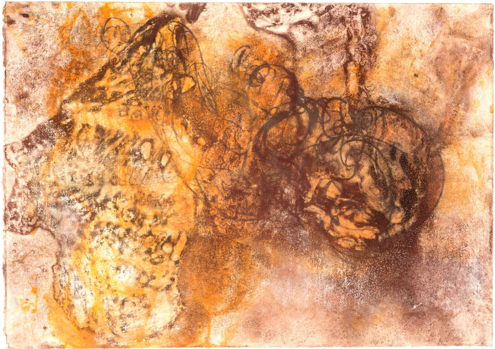Svedetegning, John Olsen, 2003