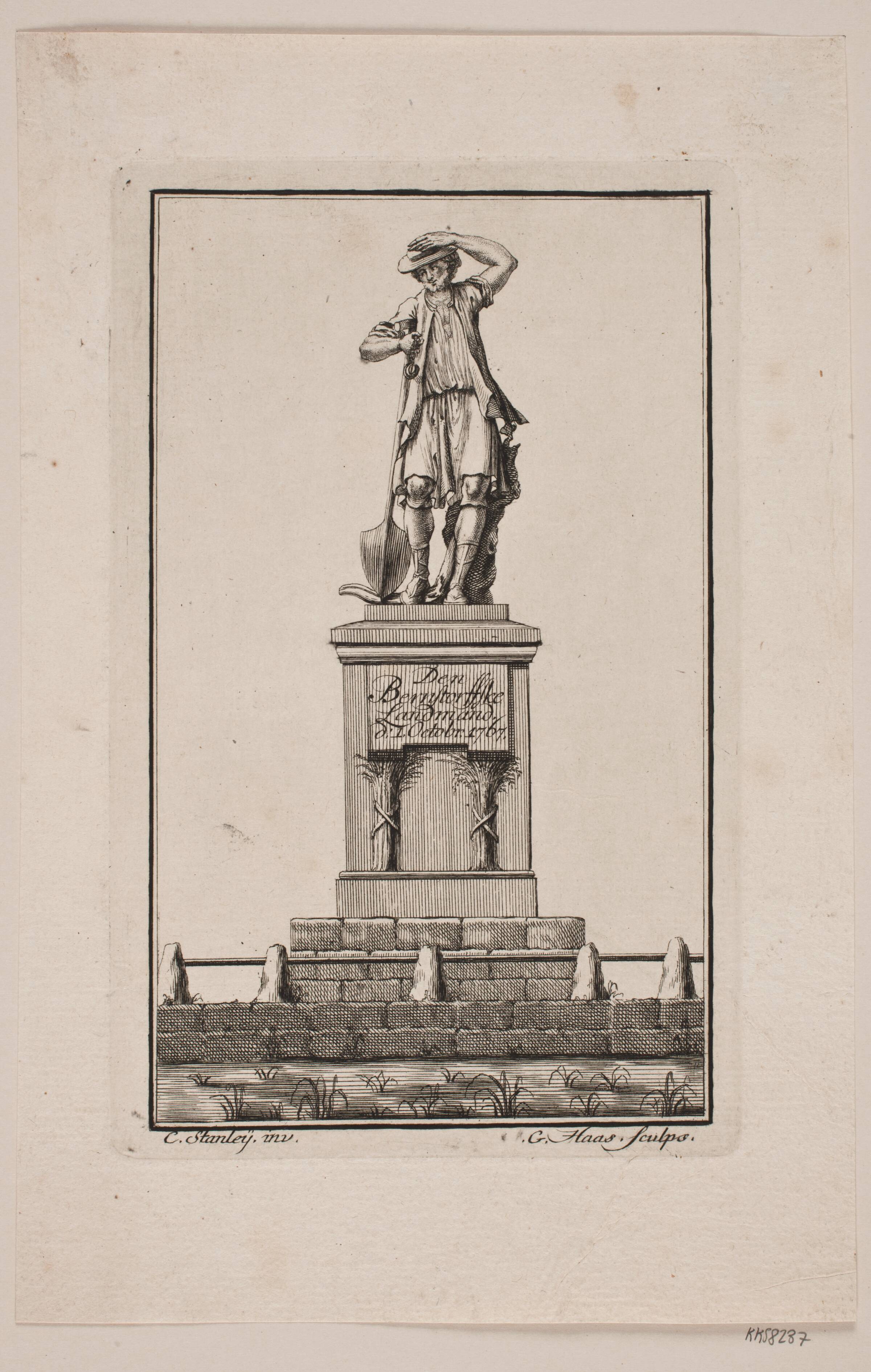 Den Bernstoffske landmand, Georg Haas, 1781-1785