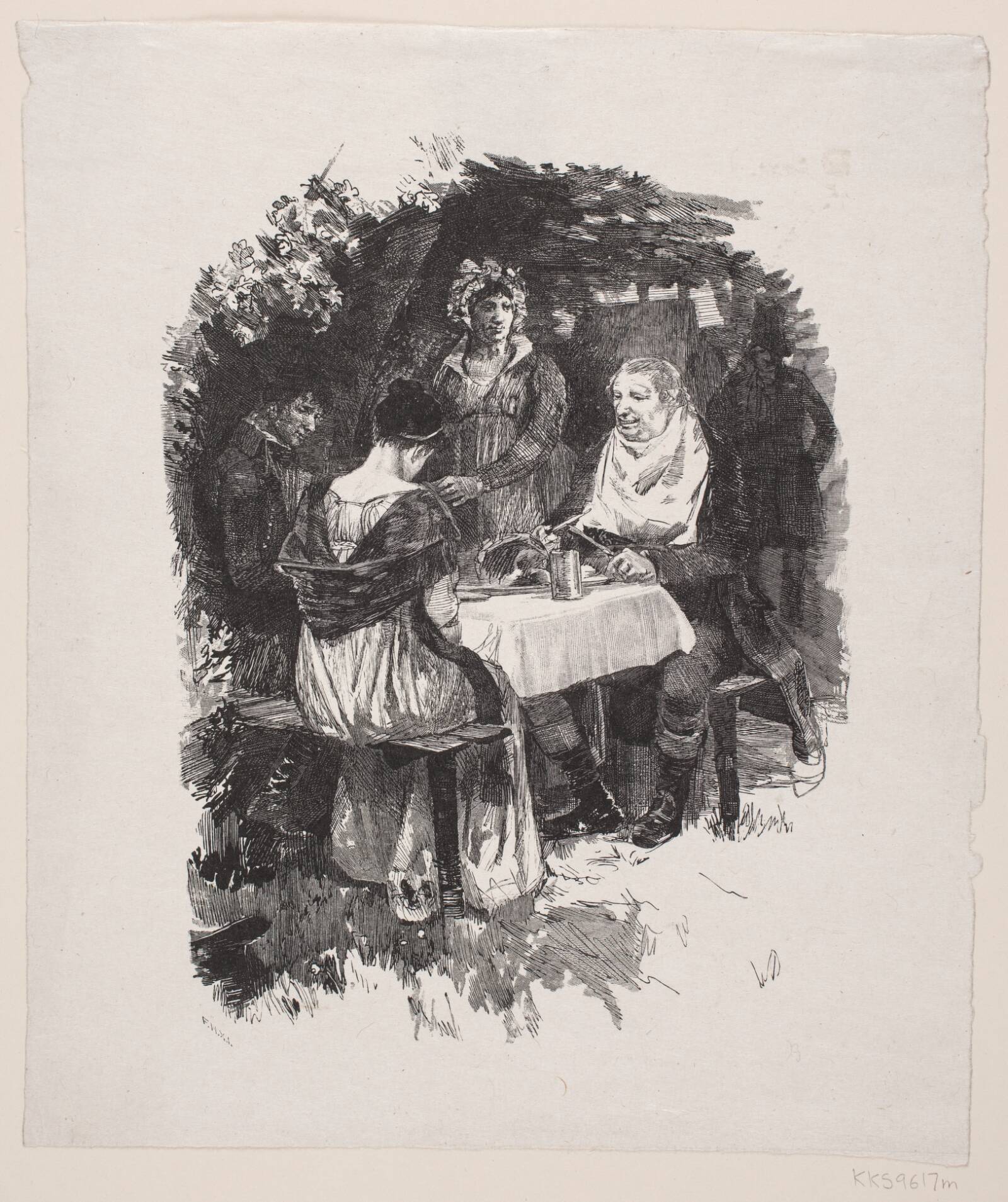 Idyl, Ubekendt, 1885