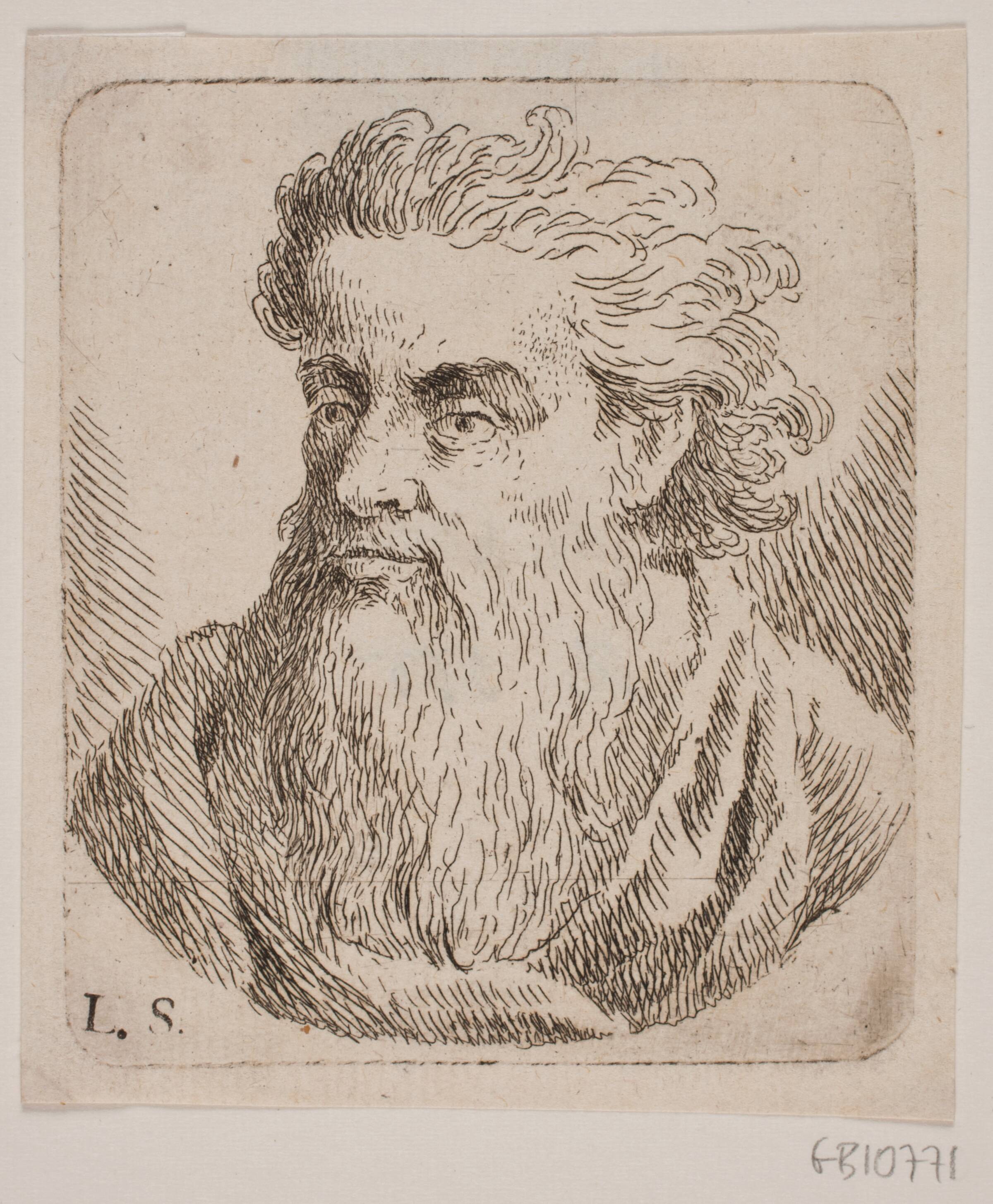 Brystbillede af en Mand, W.A. Müller, 1733-1816