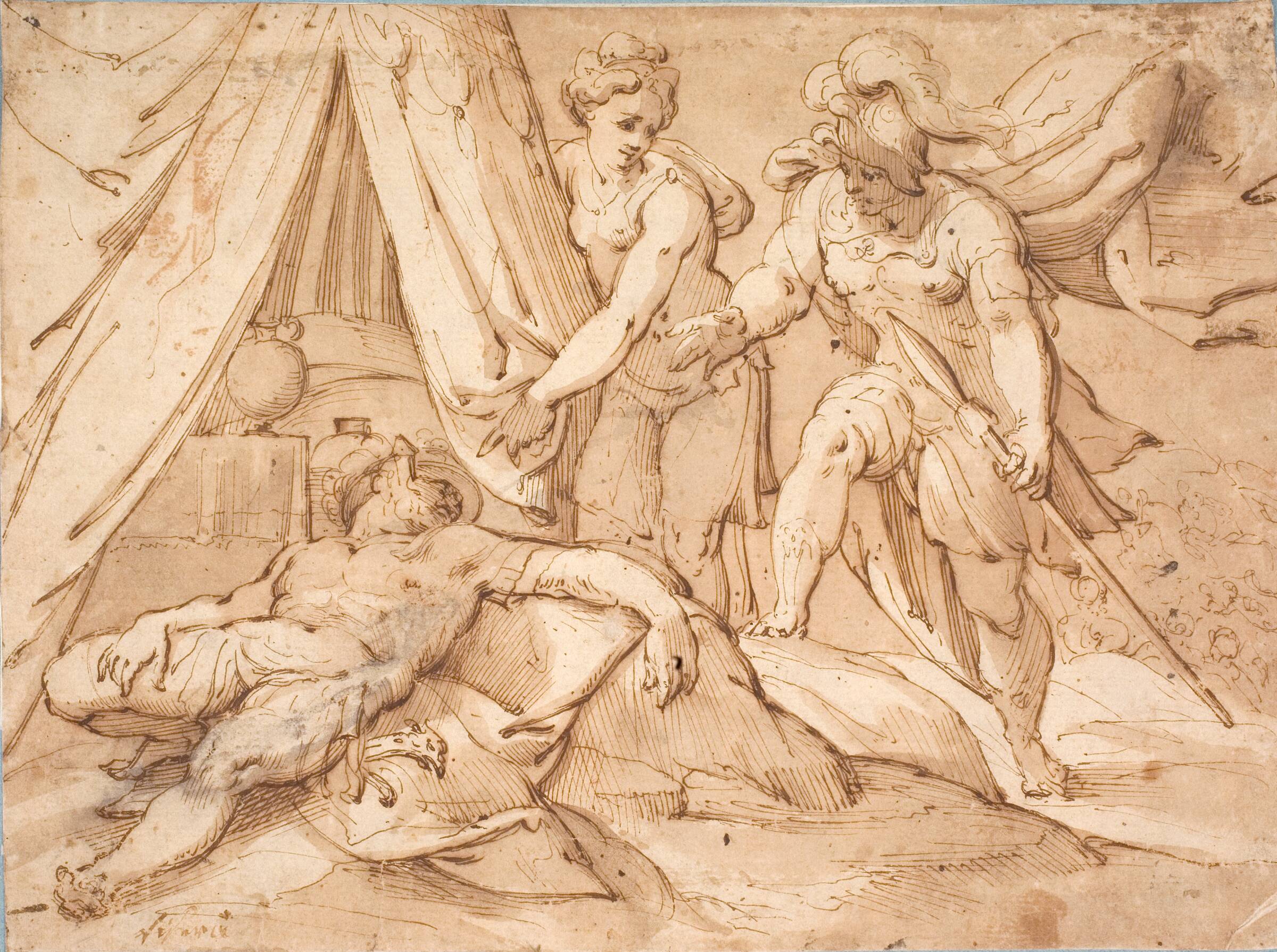 Jael og Sisera, Hans von Aachen, 1577-1614