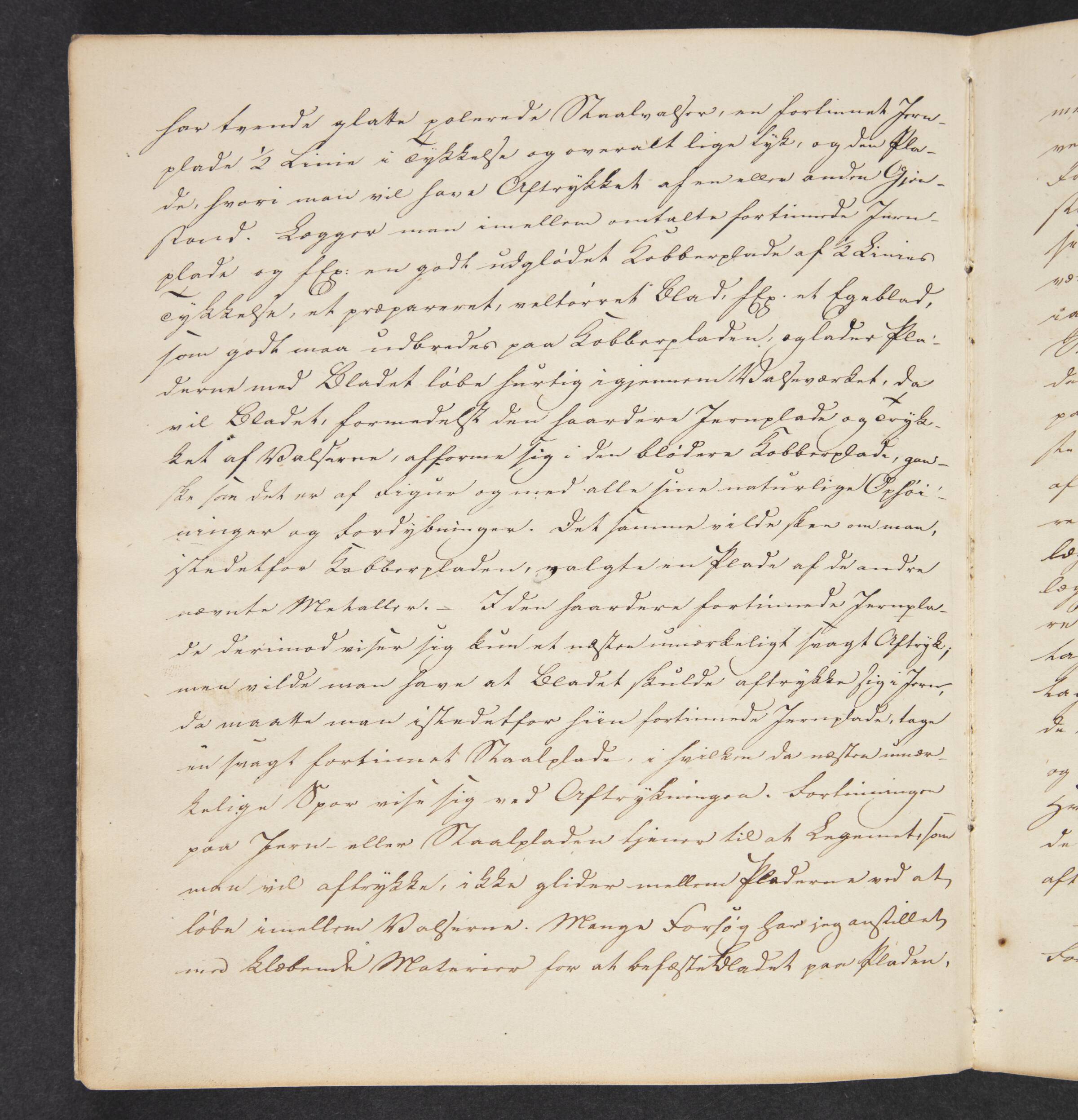 Natur og kunst, notater ved Peter Kyhl, Peter Larsen Kyhl, 1833