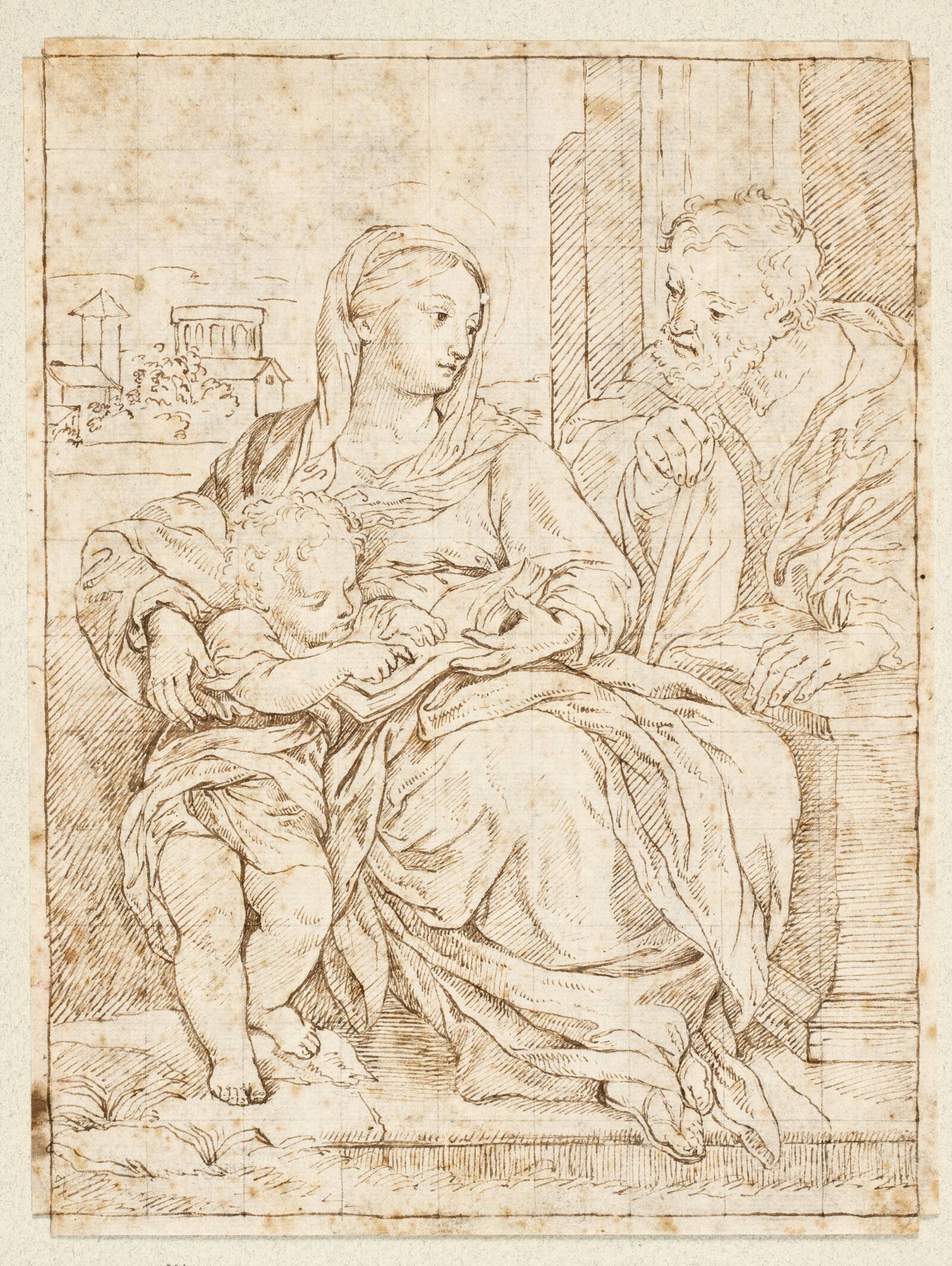Den hellige familie, Ubekendt, 1700-1799