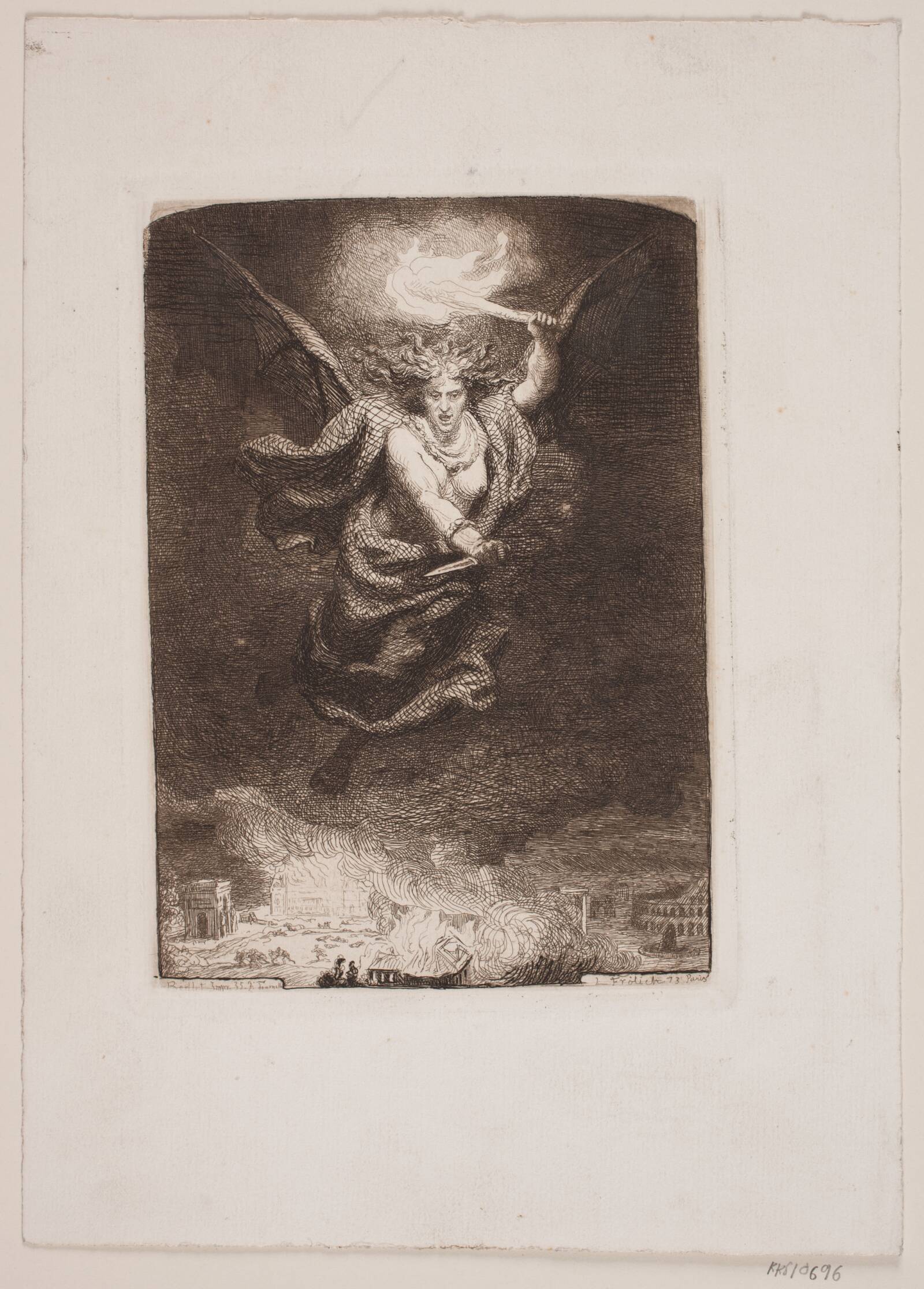 Revolutionen, Lorenz Frølich, 1873