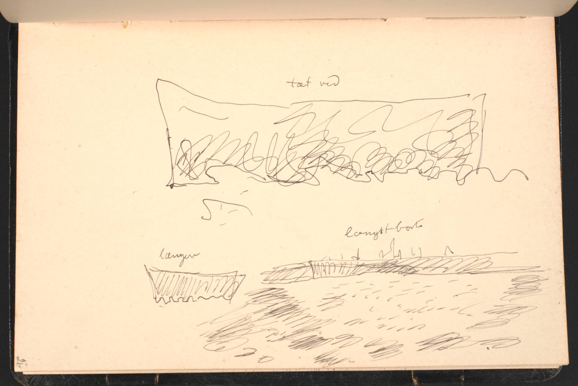 Havets brænding. 3 studier, J.F. Willumsen, 1907-1910