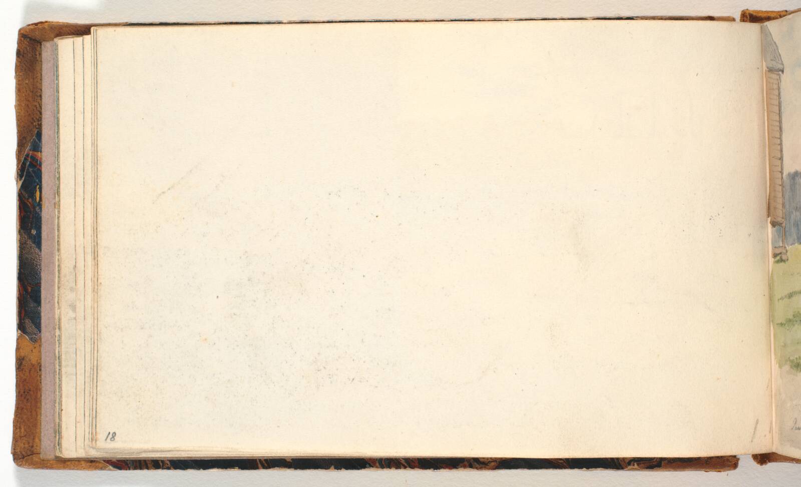 Blank, Martinus Rørbye, 1832