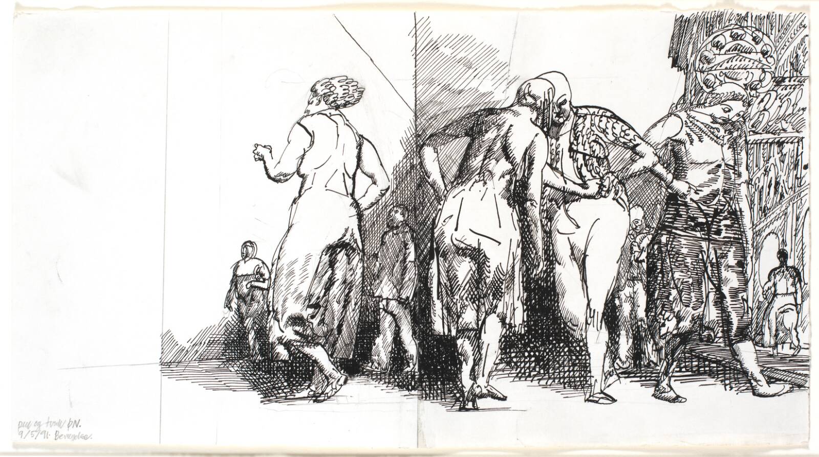 Bevægelse, Palle Nielsen, 1991