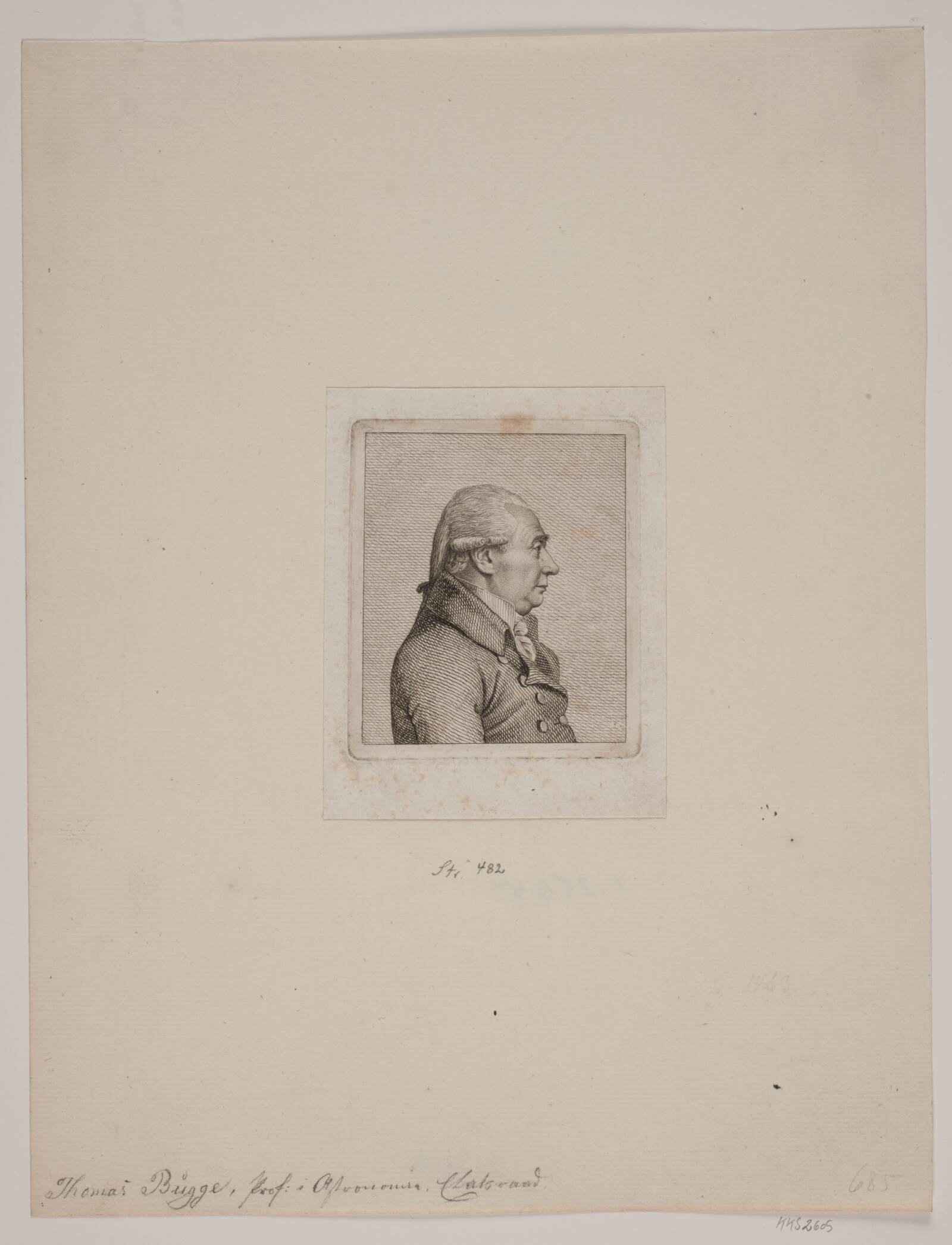 Professor Thomas Bugge, WIlhelm Heuer, 1786-1856