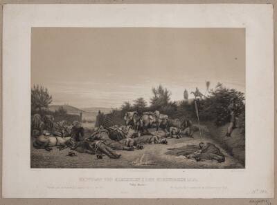 Feltvagt ved Hammelev i det Slesviske 1848