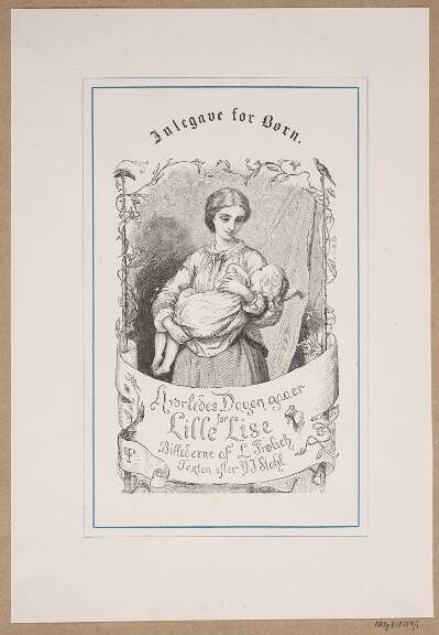 Illustration til "Hvorledes Dagen gaaer for Lille Lise"