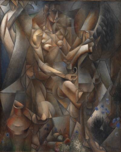 Kvinde med hest, Jean Metzinger, 1912