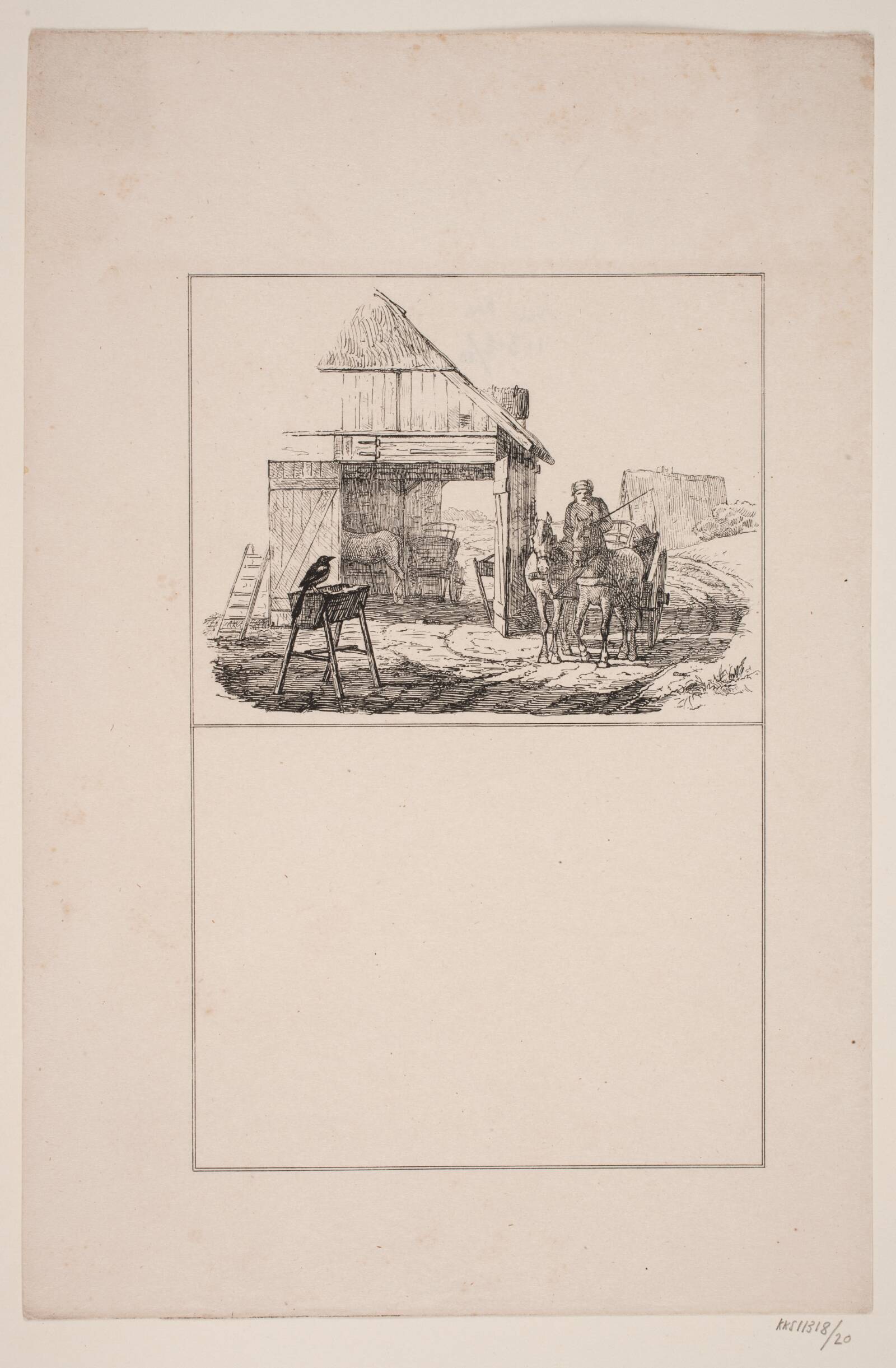 Skaden, Adolph Kittendorff, 1845