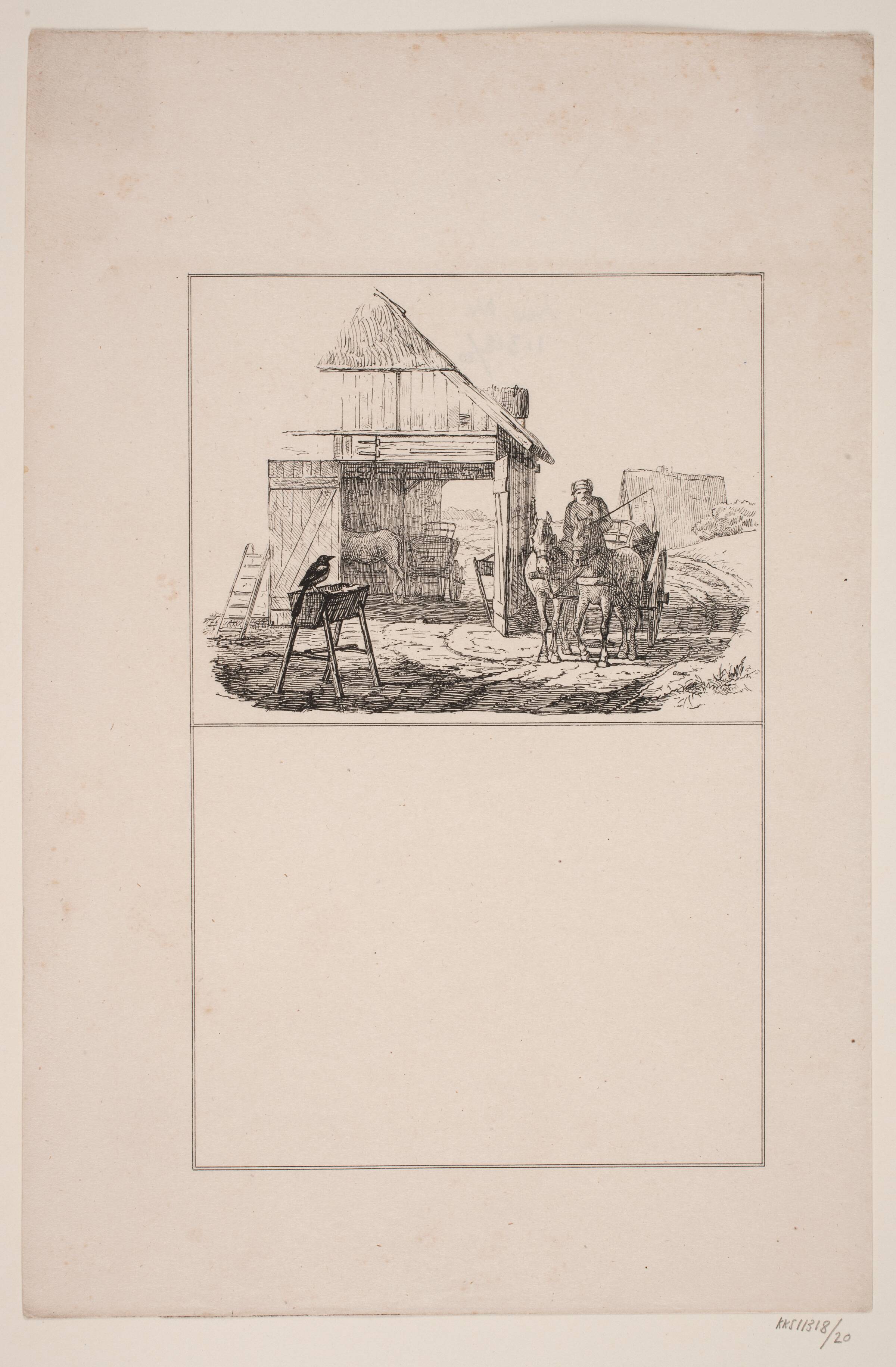 Skaden, Adolph Kittendorff, 1845