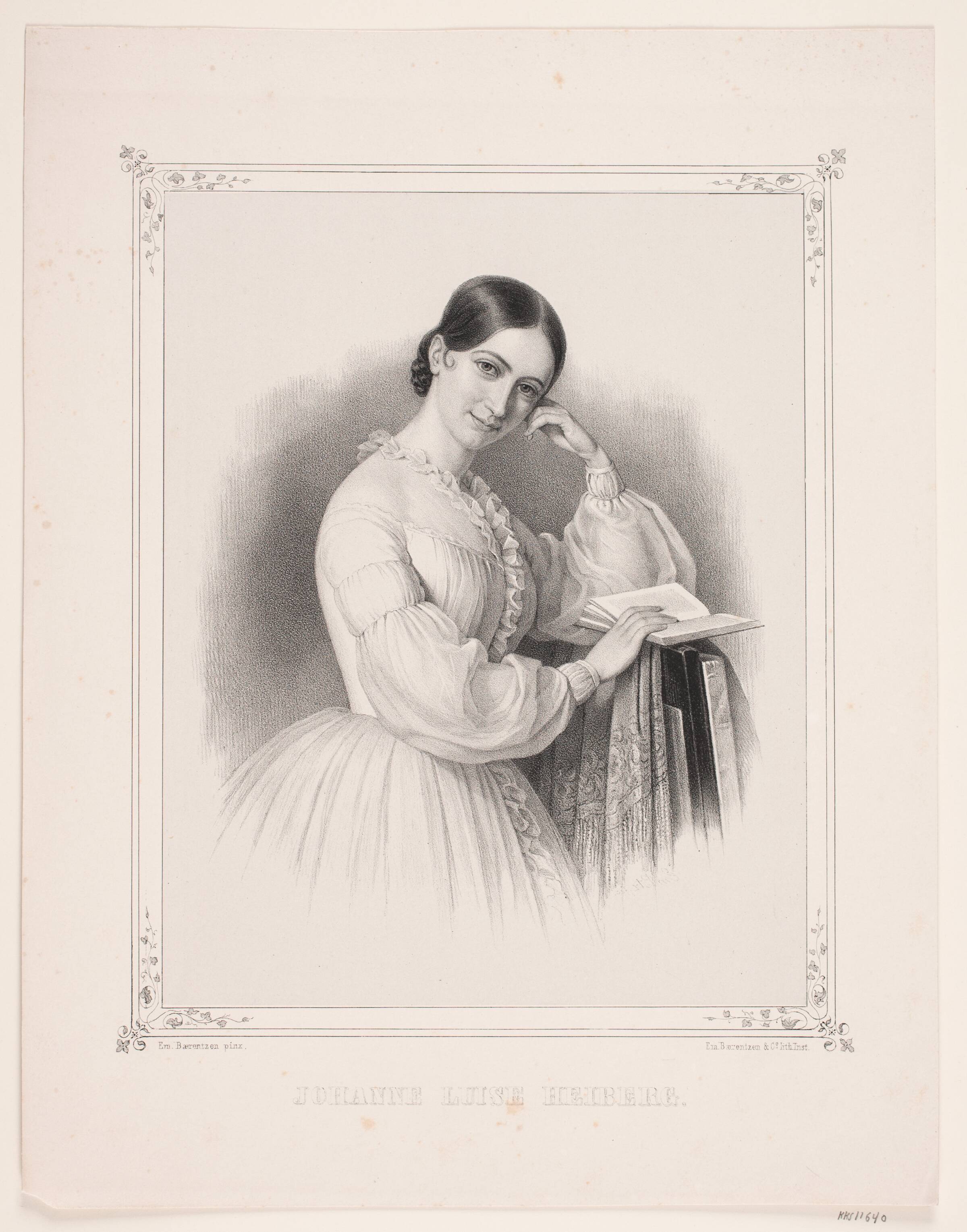 Johanne Louise Heiberg, Emil Ditlev Bærentzen, 1840-1849