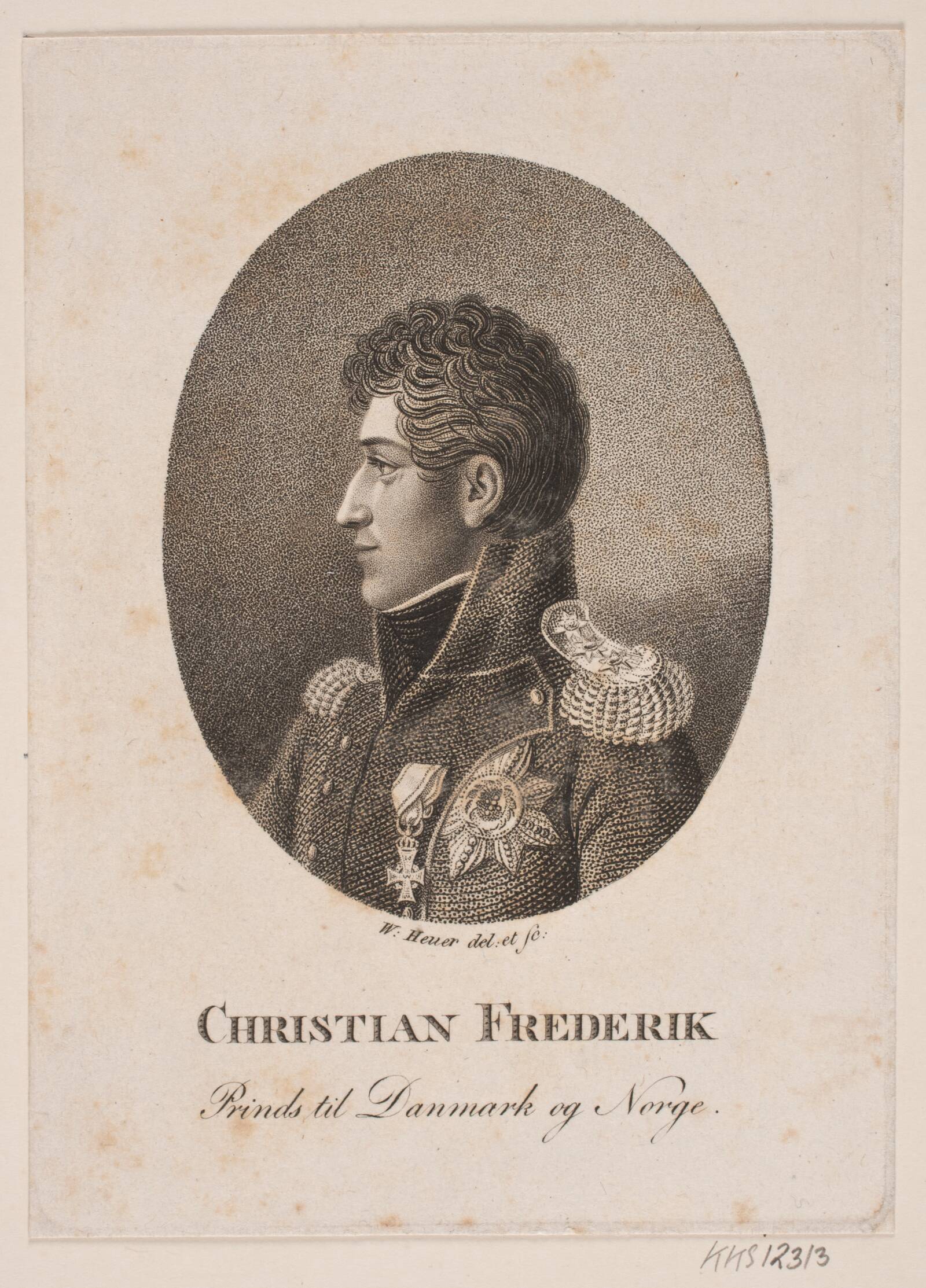 Prins Christian Frederik, WIlhelm Heuer, 1714-1814