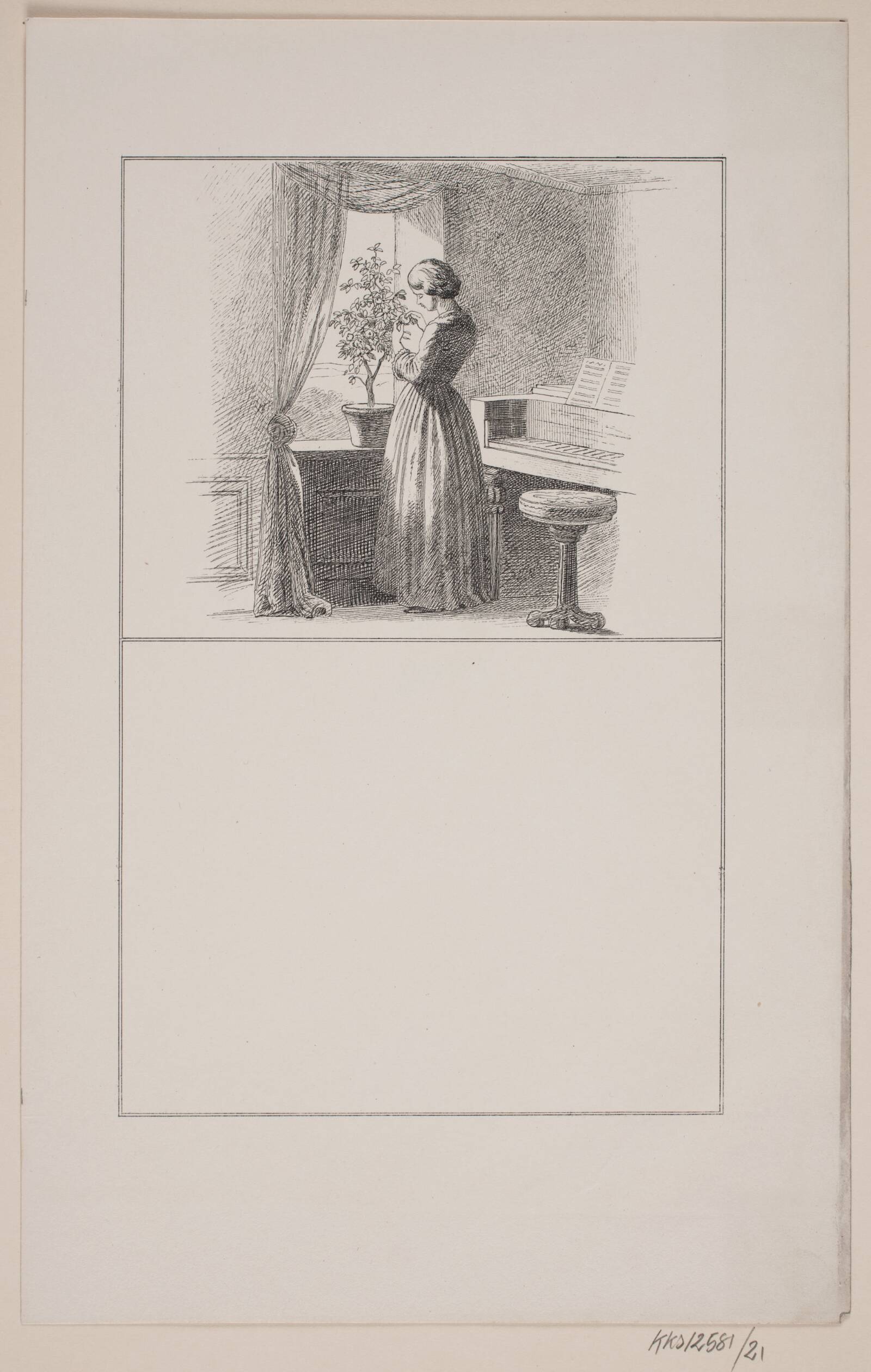 Jomfrurosen, Adolph Kittendorff, 1862